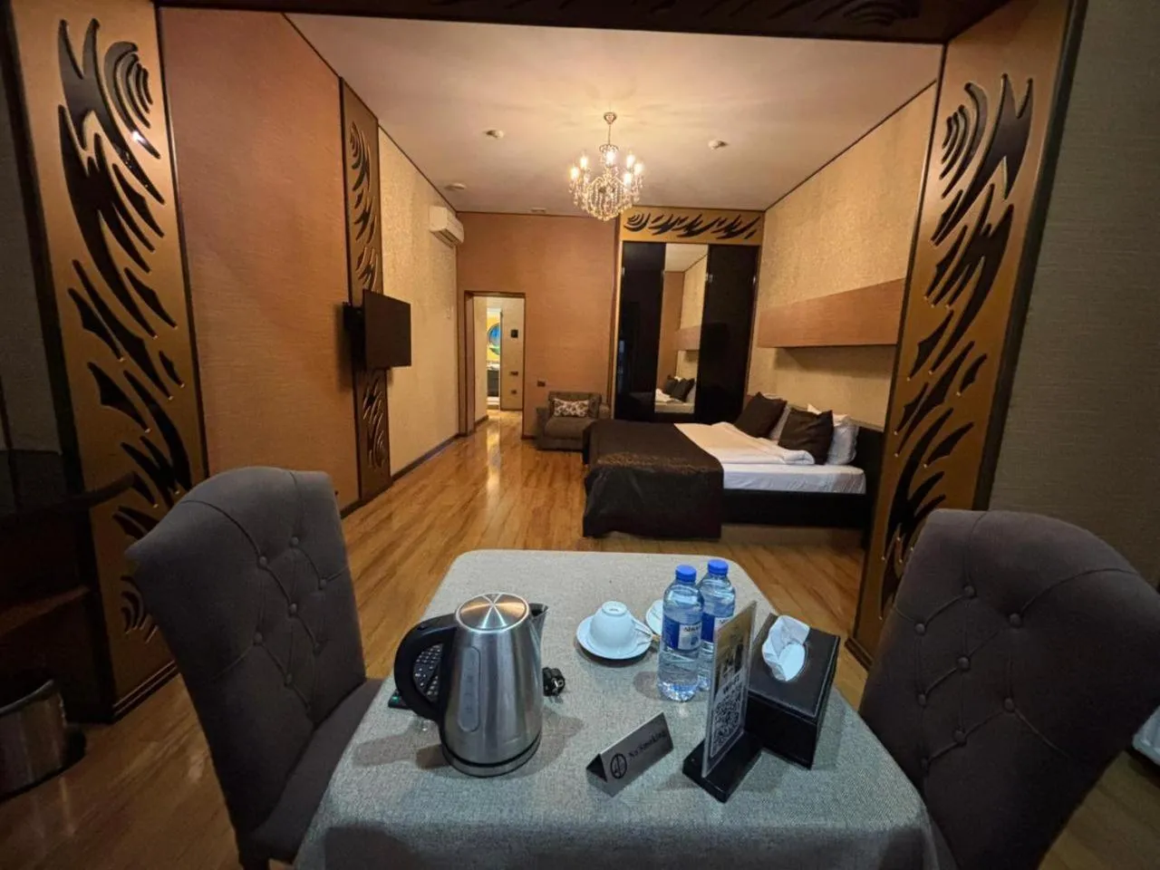 Bed in Bayil Breeze Hotel & Restaurant