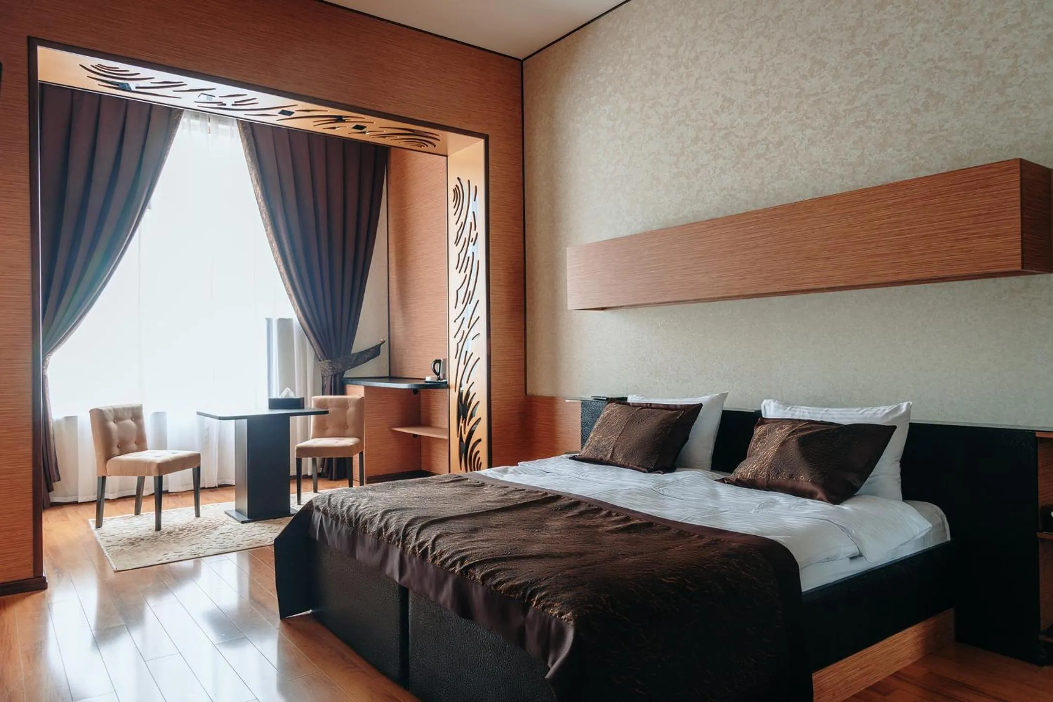 Bed in Bayil Breeze Hotel & Restaurant