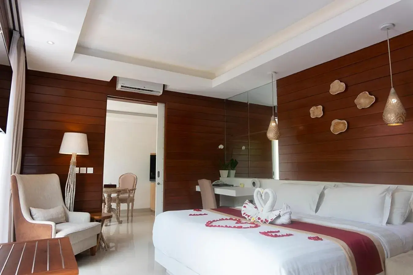 Bedroom, Bed in Sithala Villa Seminyak Bedroom, Bed in Sithala Villa Seminyak