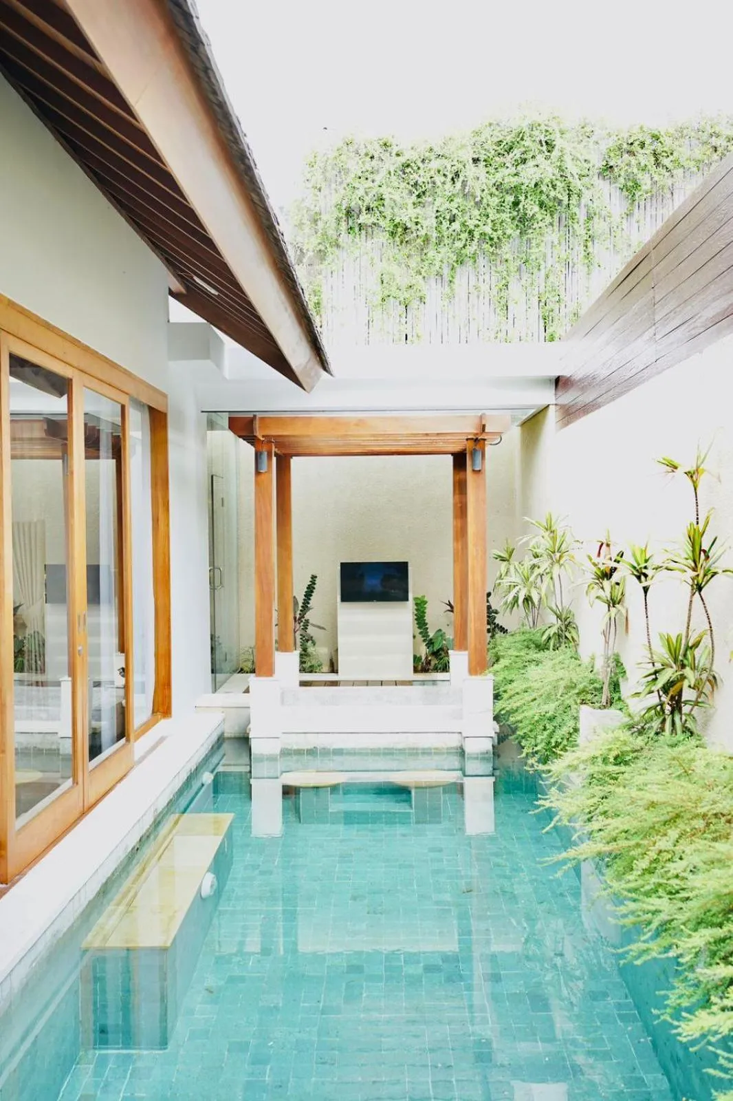 Pool view in Sithala Villa Seminyak