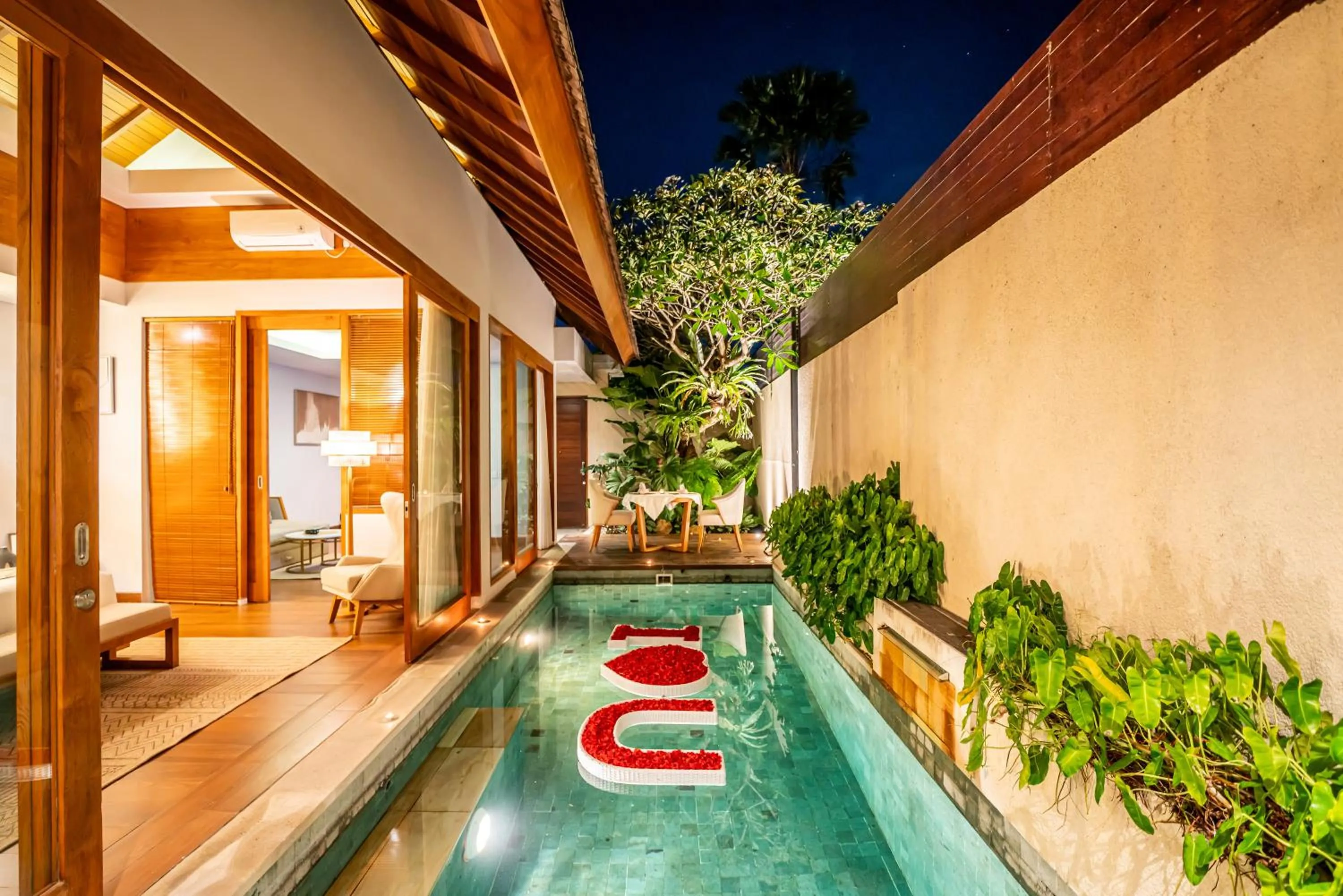 Swimming pool in Sithala Villa Seminyak