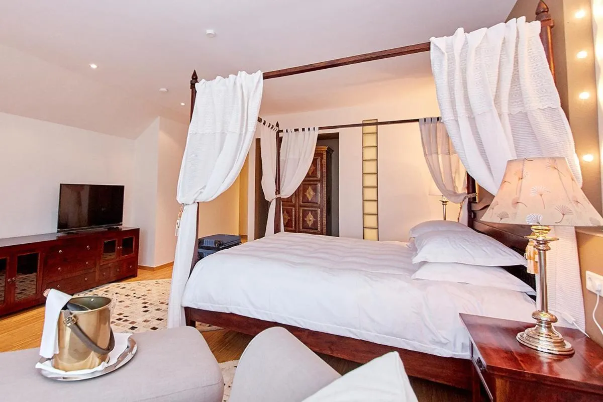 Bed in GästeHaus Auler Hof