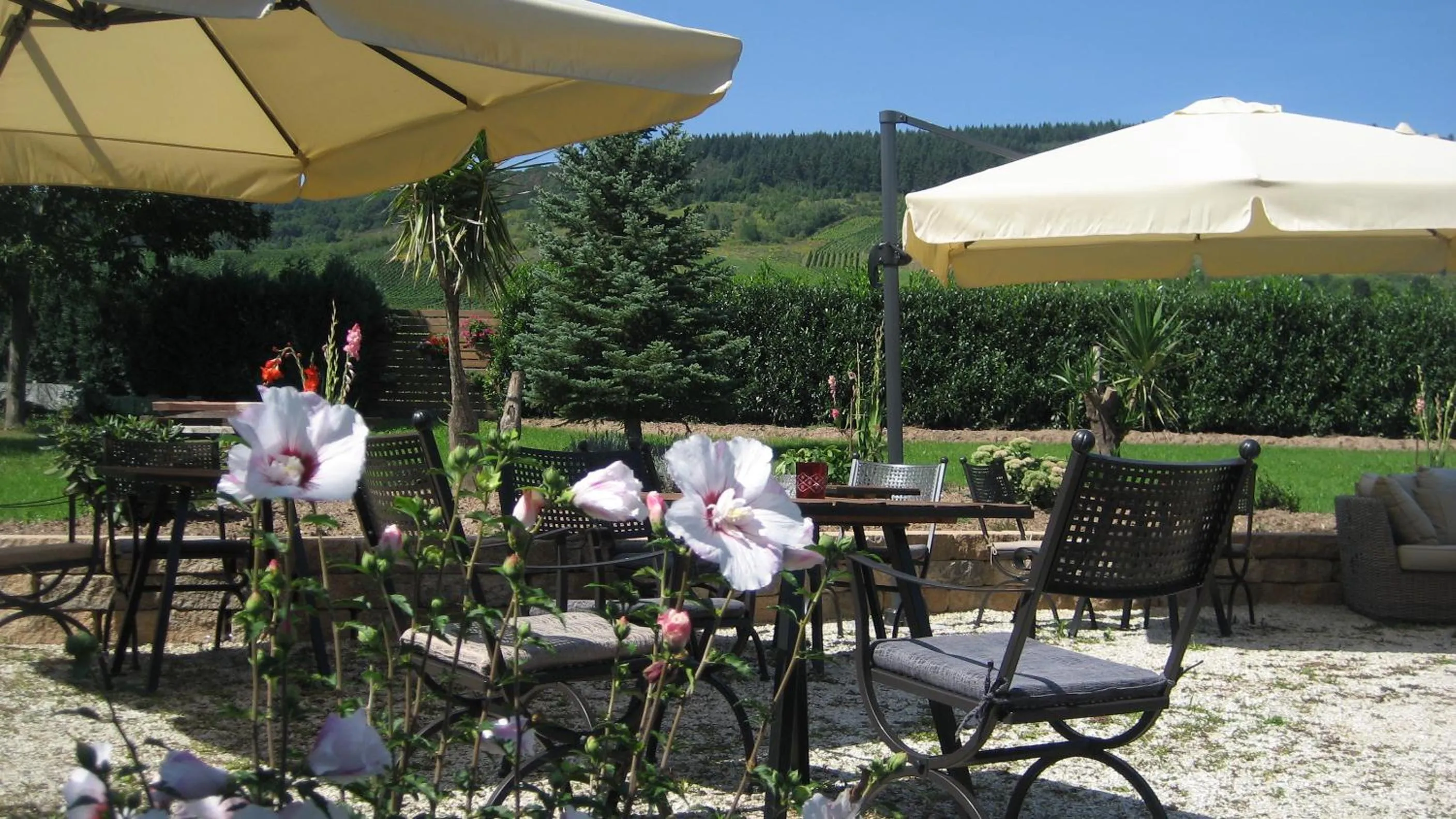 Patio in GästeHaus Auler Hof