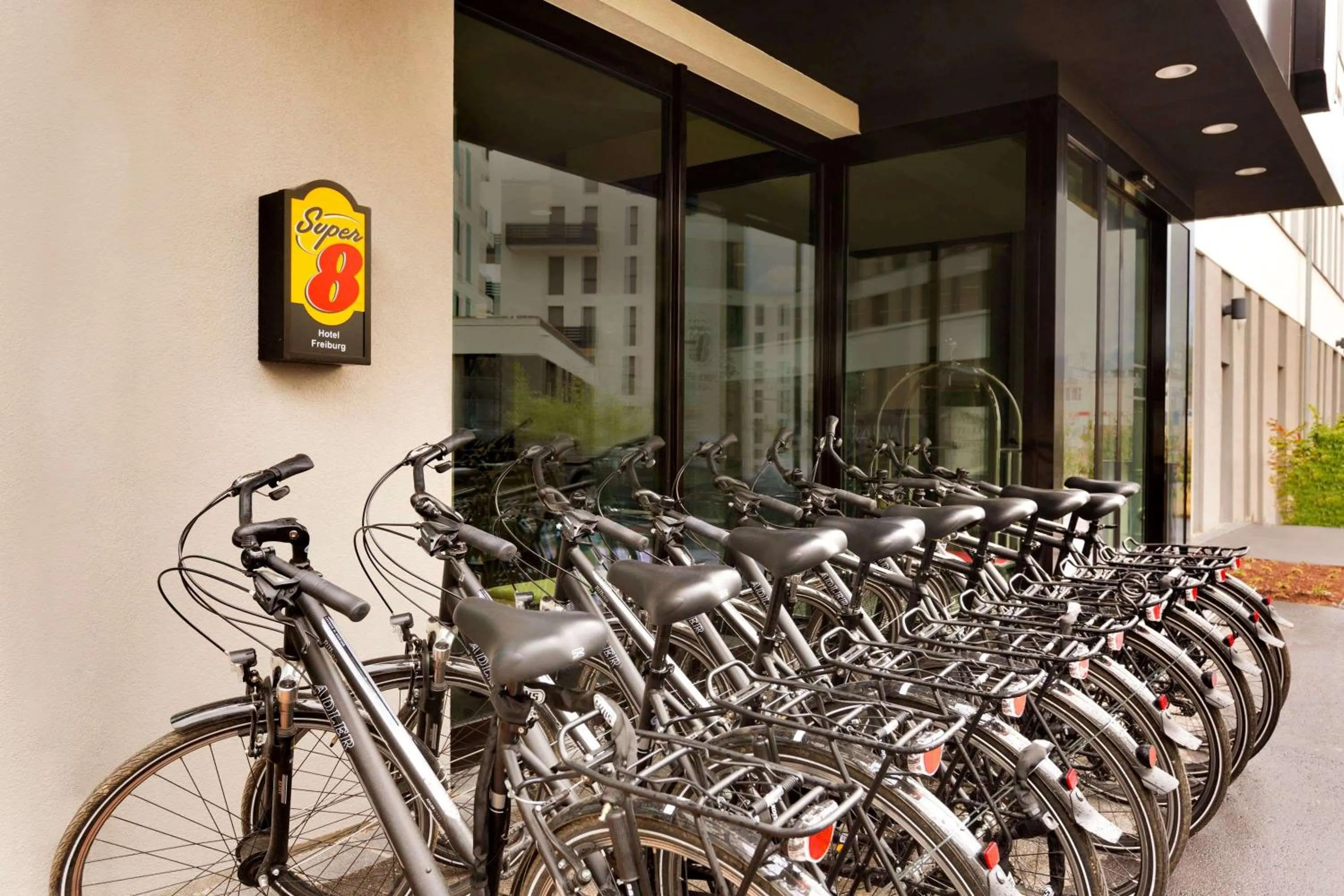 Cycling in Super 8 Freiburg