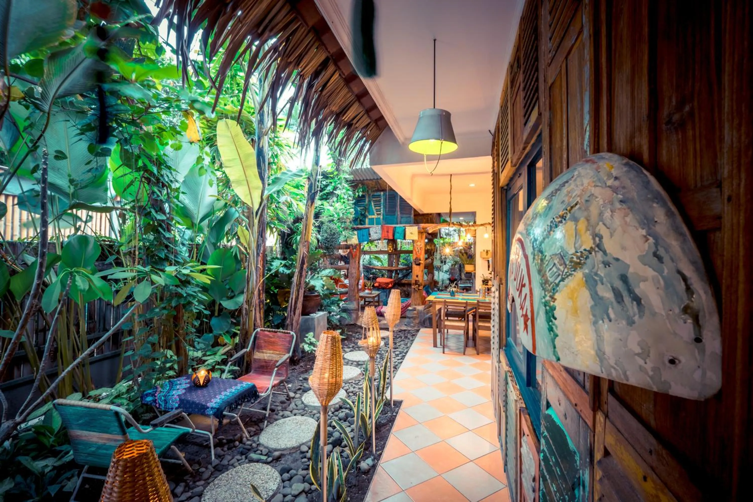 Facade/entrance in Happy Buddha Yogyakarta