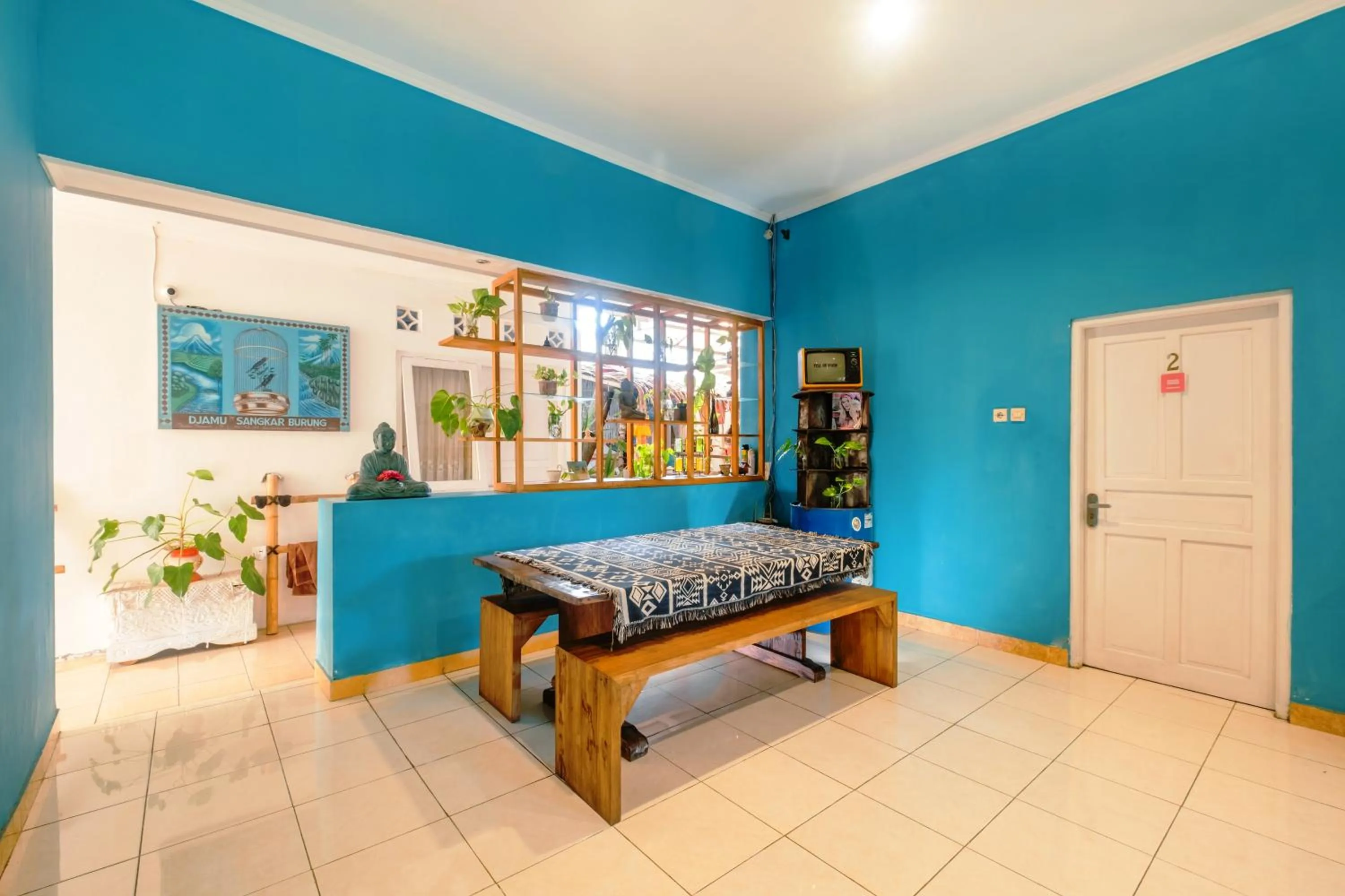 Living room in Happy Buddha Yogyakarta