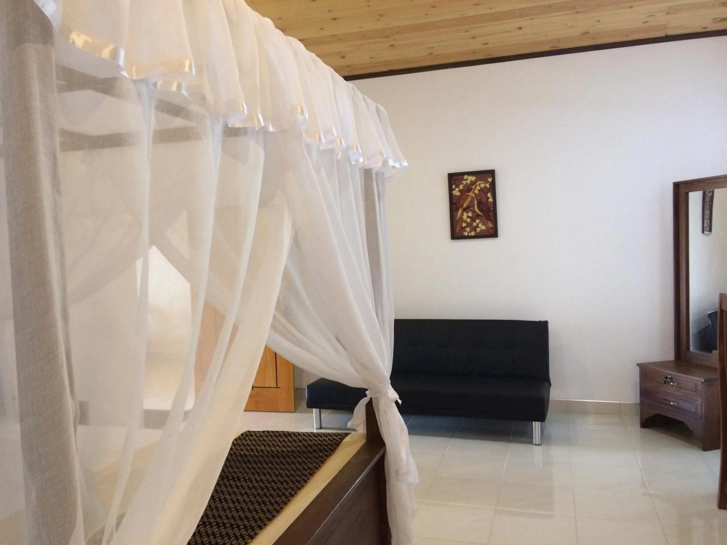 Seating area in GG Lodge Mirissa