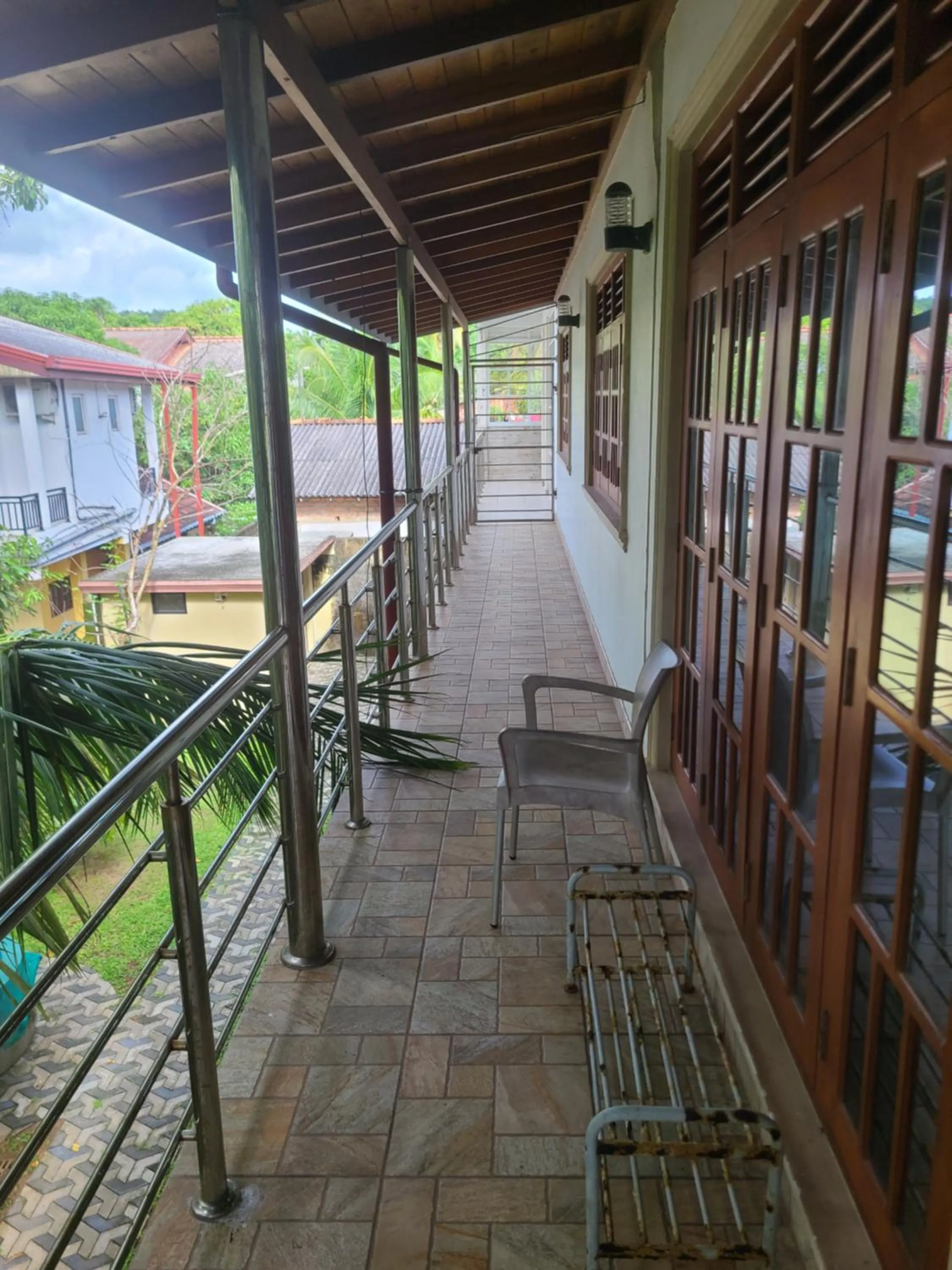 Balcony/Terrace in GG Lodge Mirissa