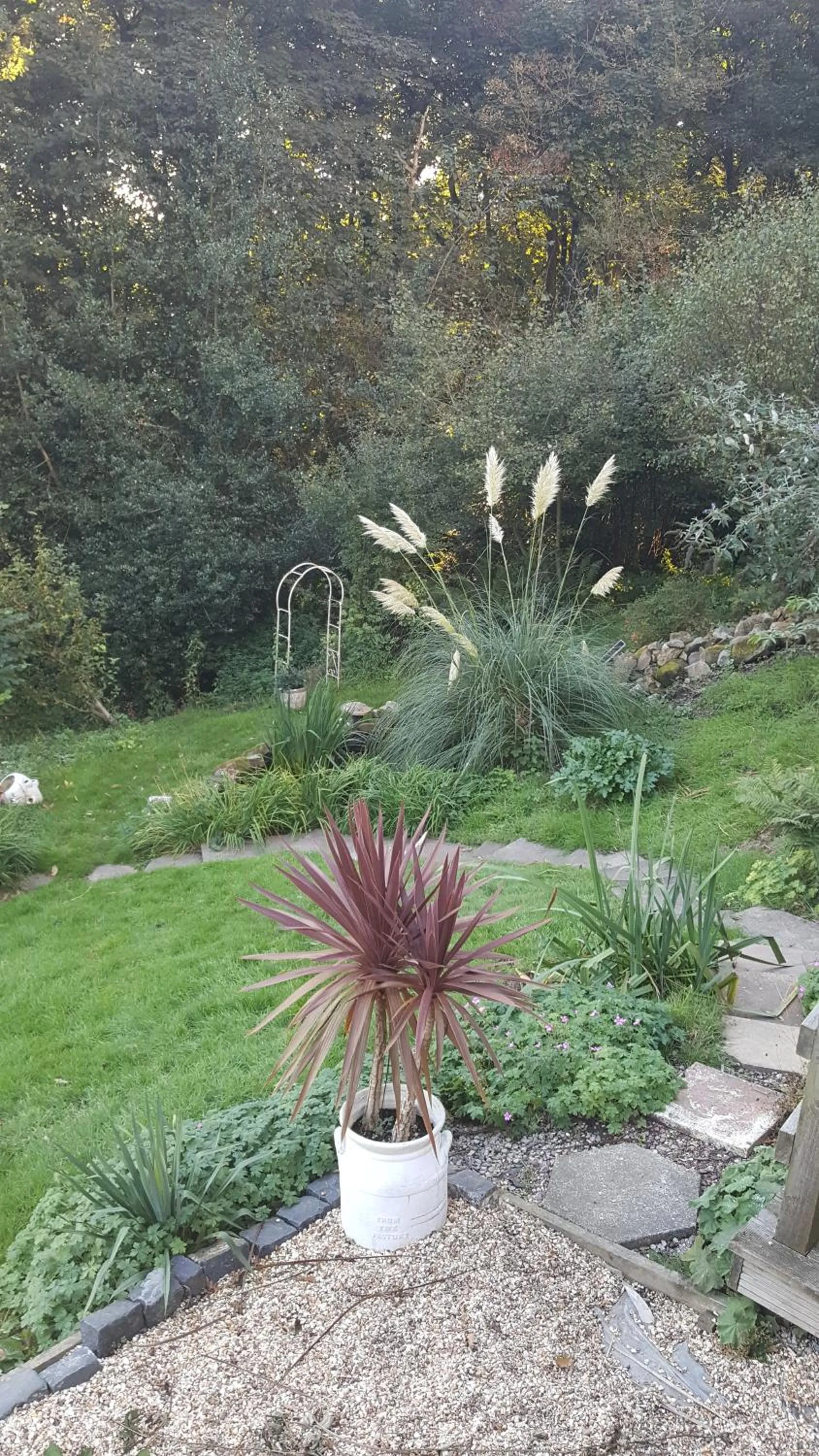 Garden in Ironbridge Lodge
