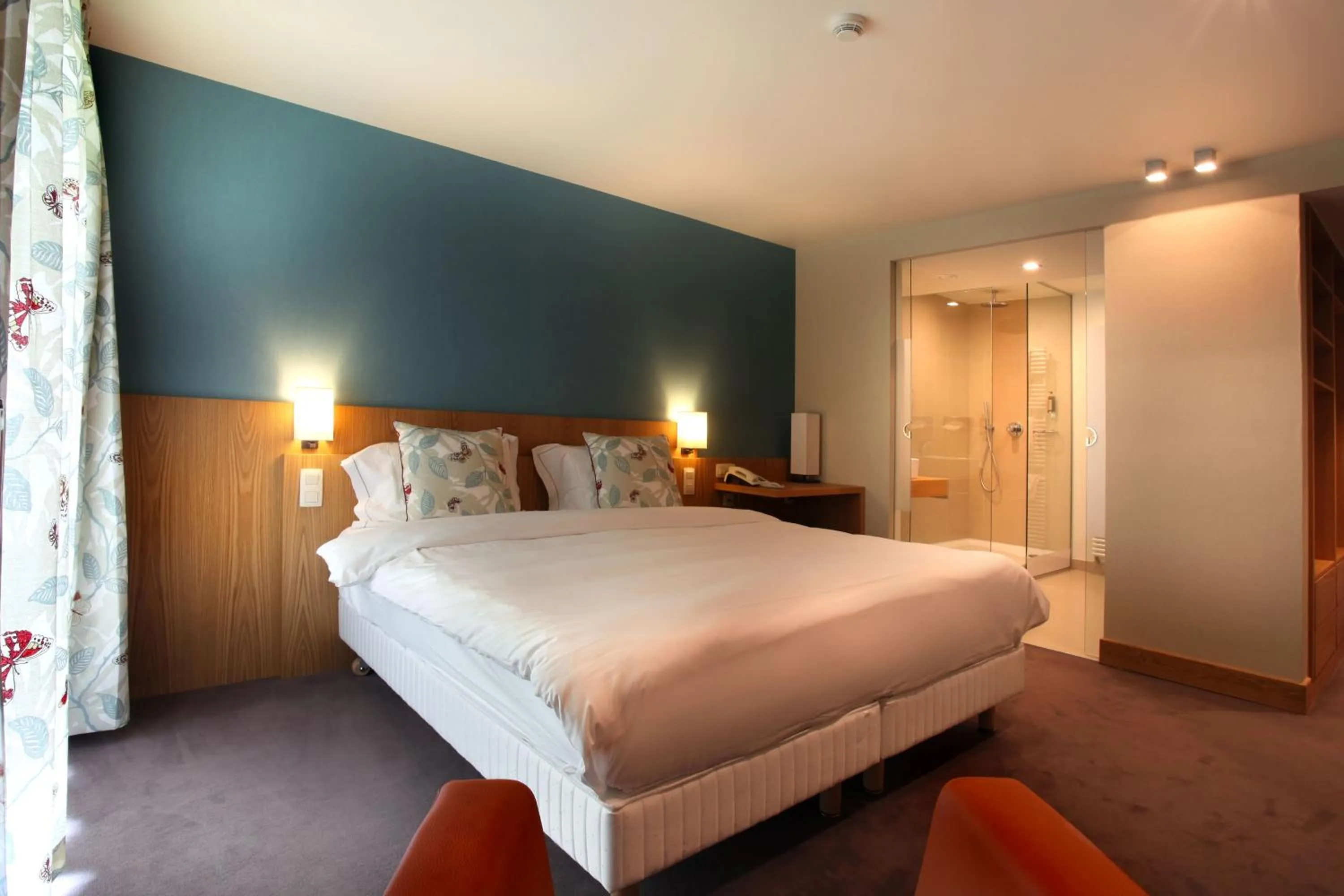 Bed in Hotel des Bains & Wellness