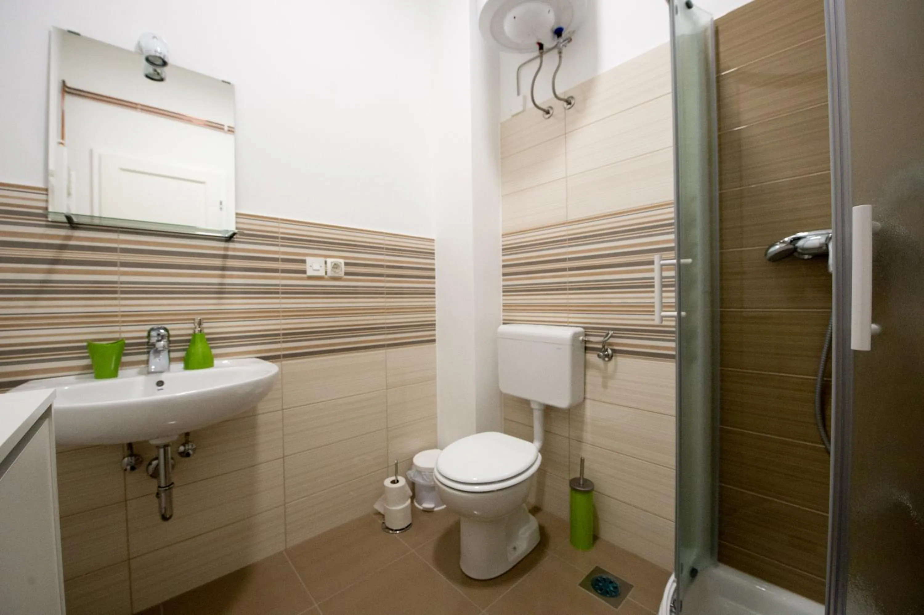 Shower in B&B Vila Teslova