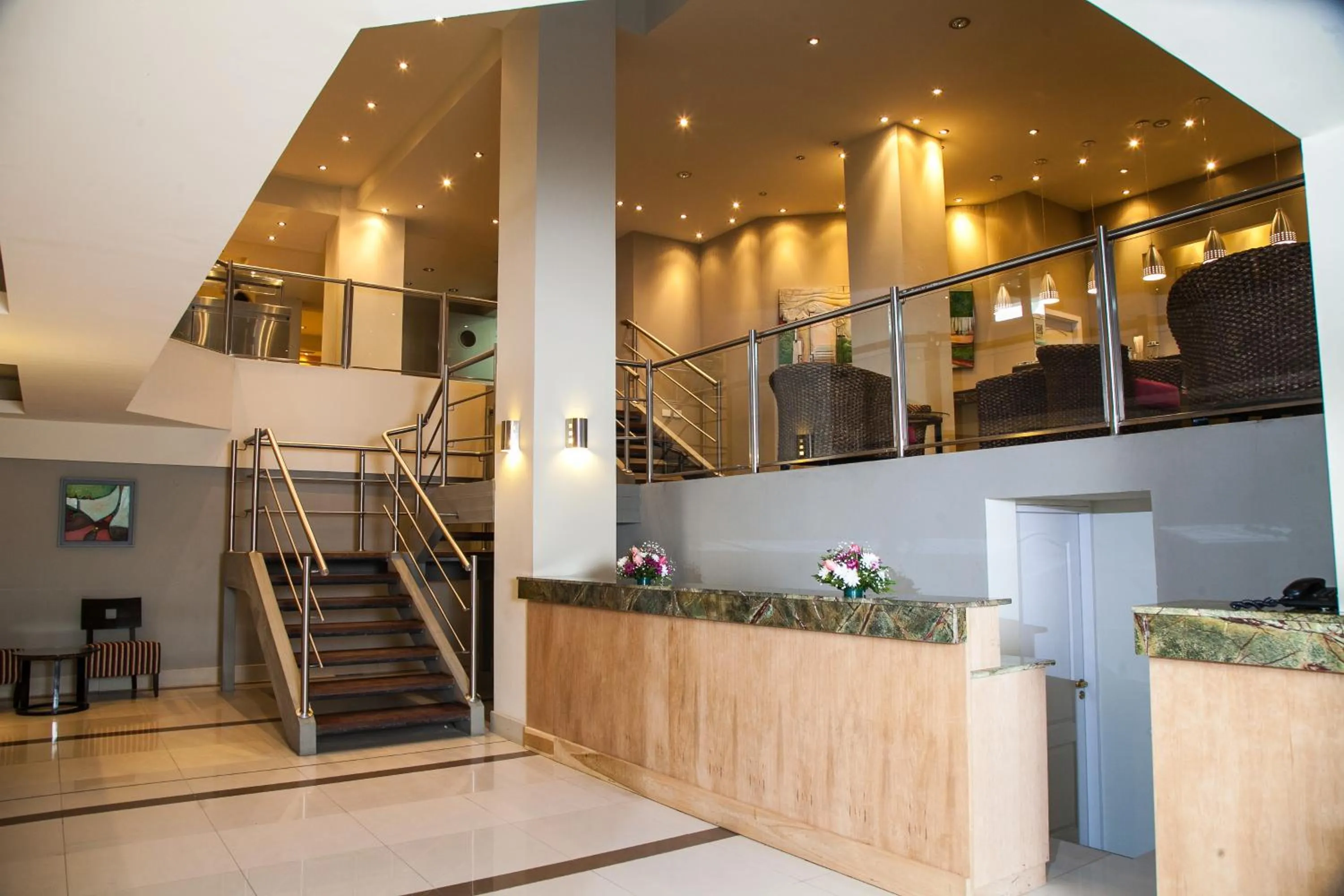 Lobby or reception in Monte Claro