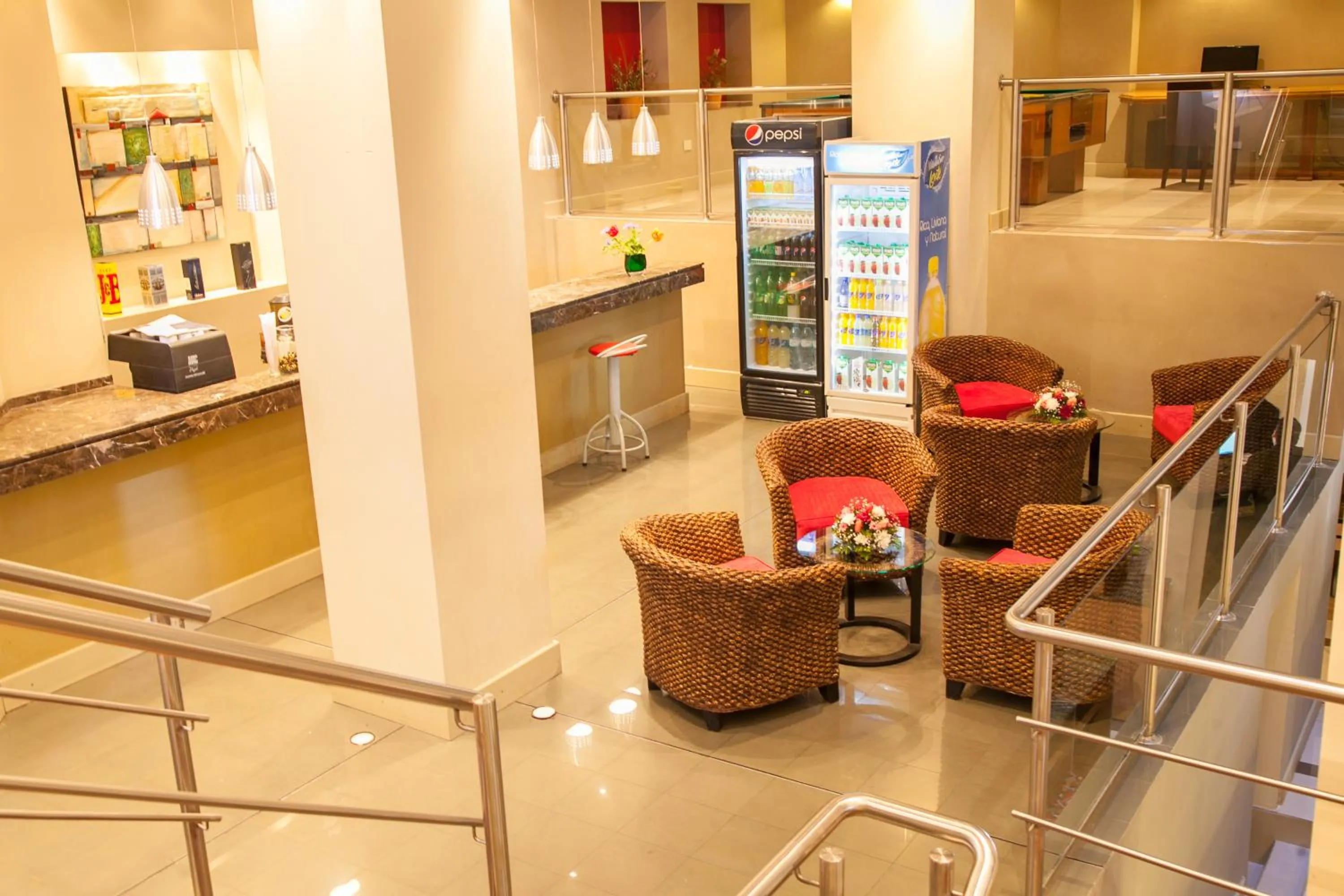 Lobby or reception in Monte Claro