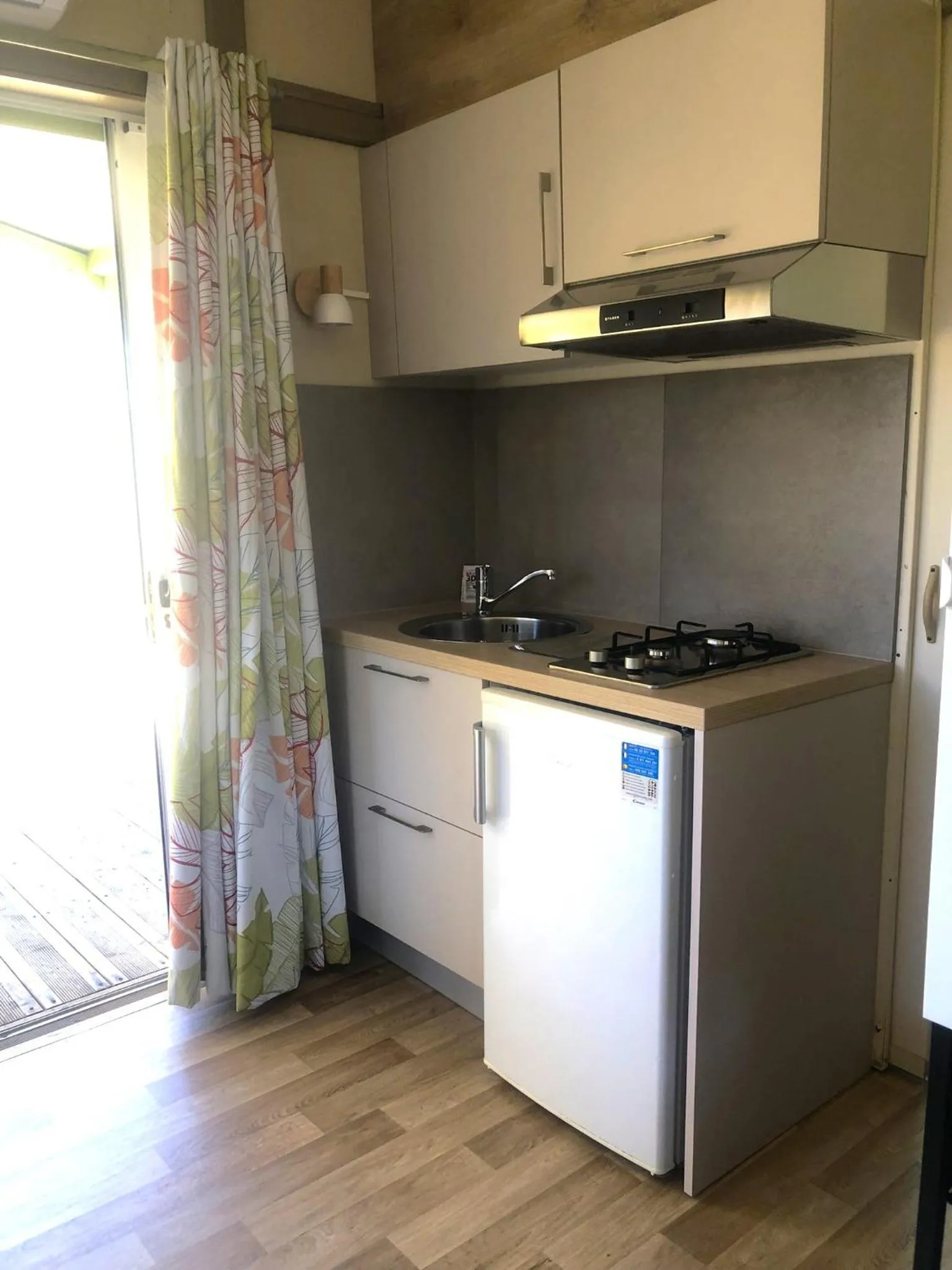 Kitchen or kitchenette in Camping Dolce Vita