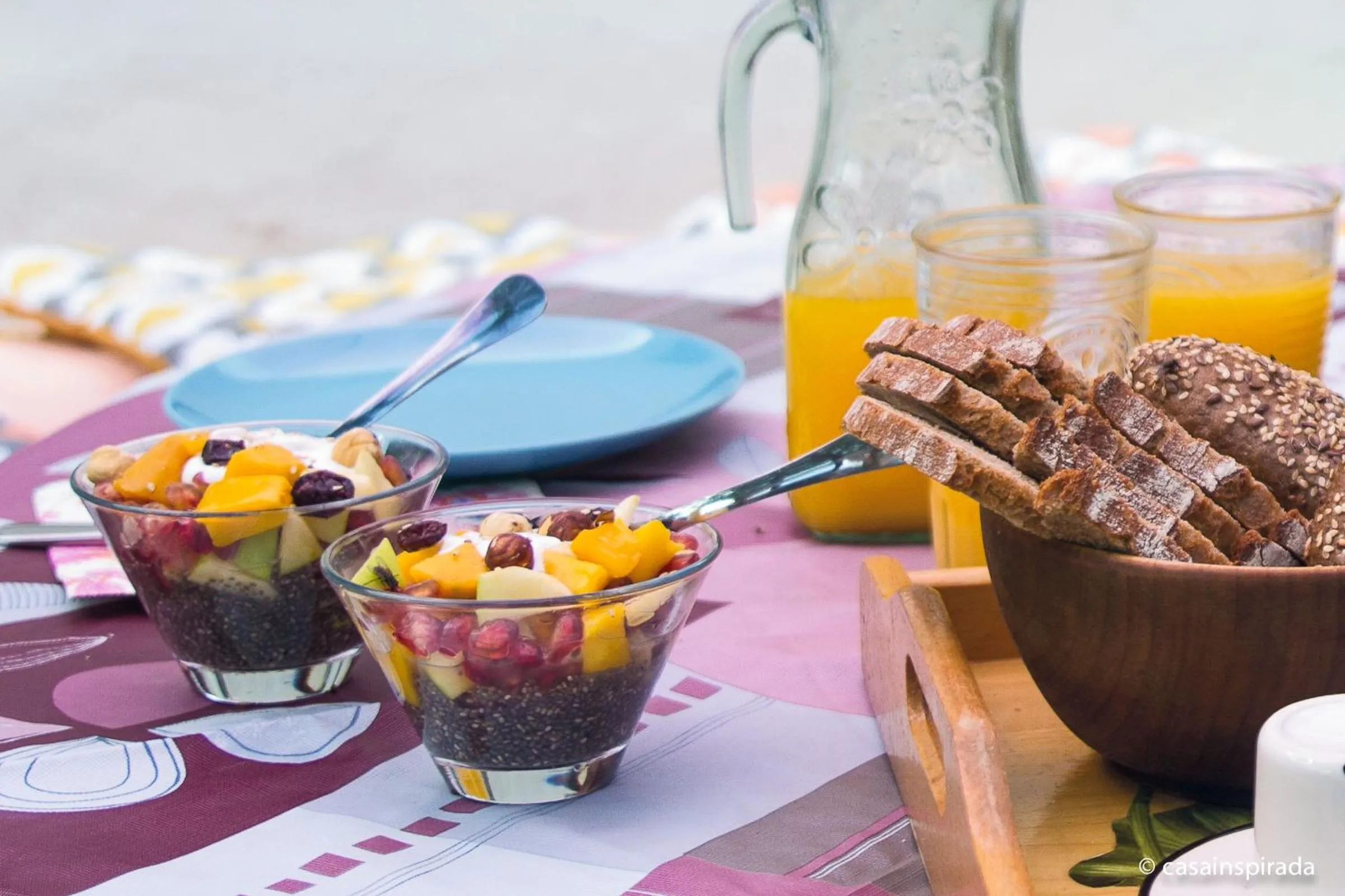 Breakfast in Casa Inspirada