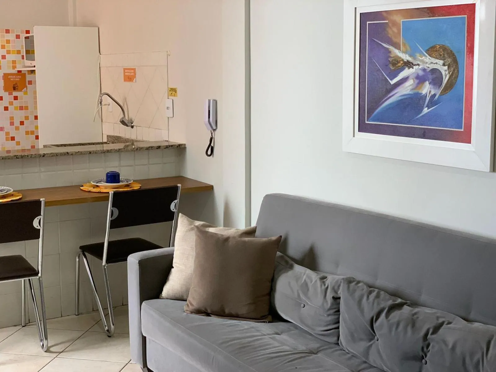 Kitchen or kitchenette in Apart Victoria