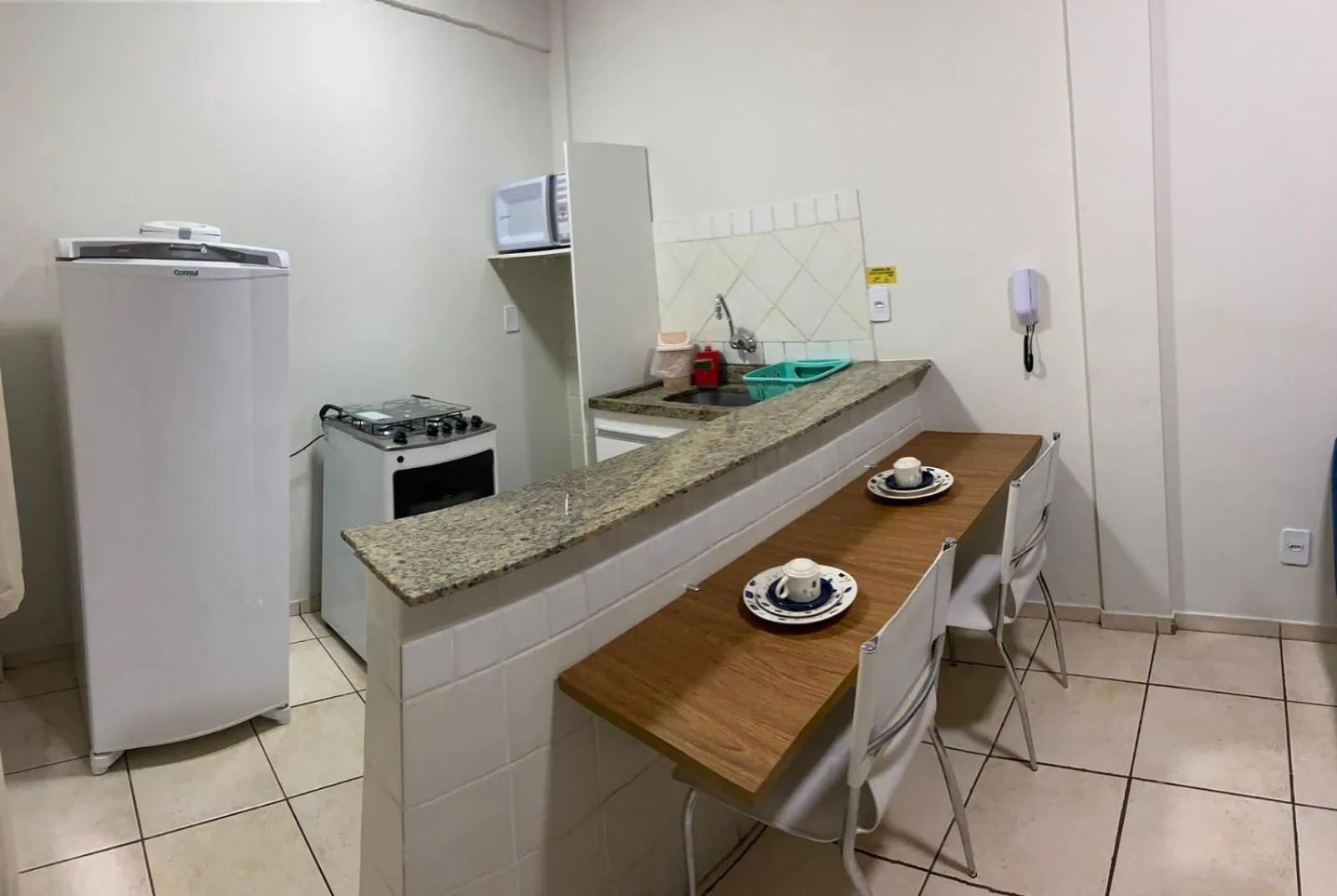 Kitchen or kitchenette in Apart Victoria