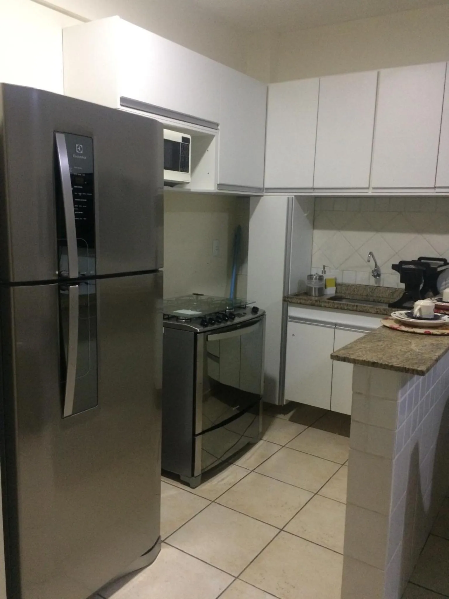 Kitchen or kitchenette in Apart Victoria