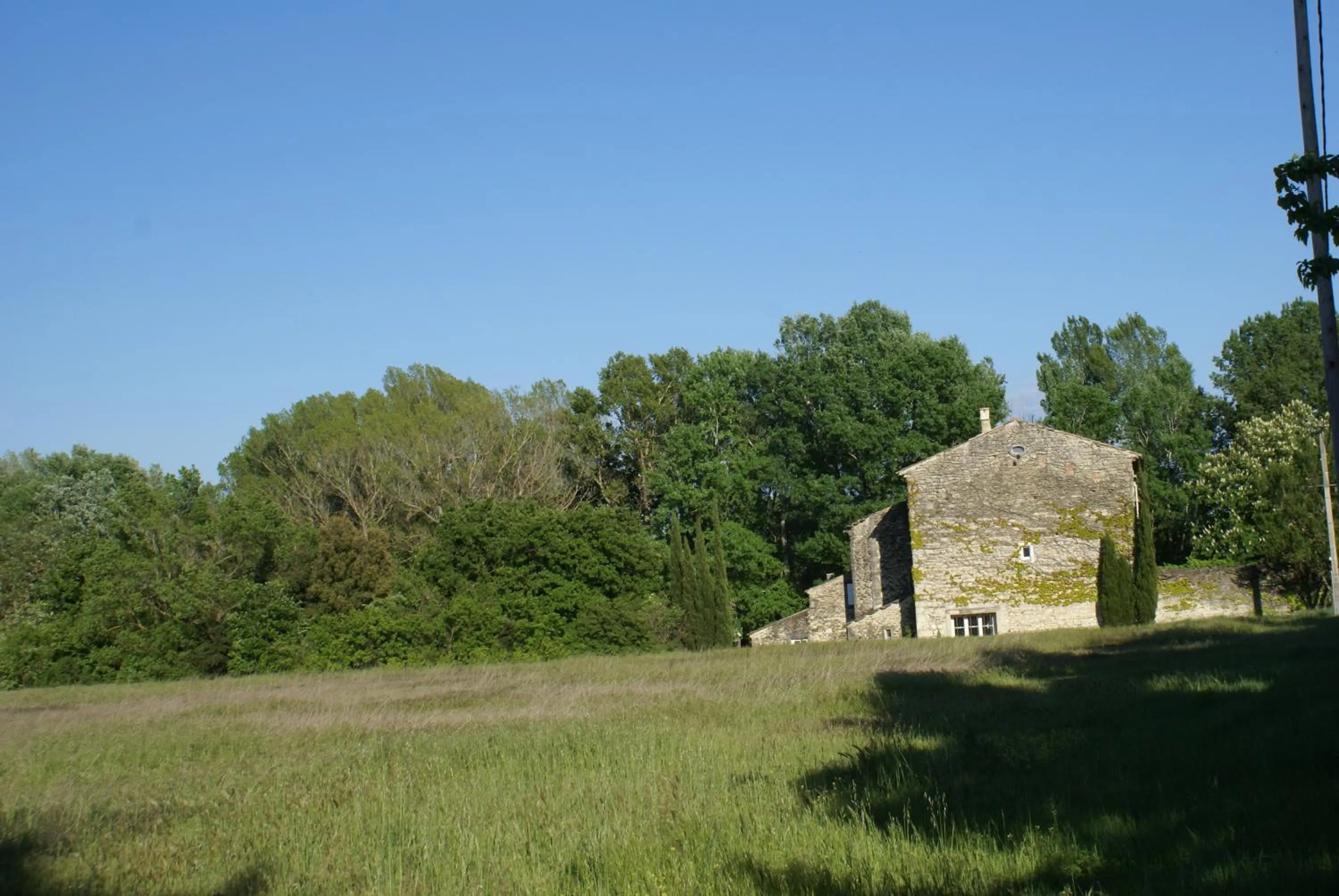 View (from property/room) in Le Moulin de Montségur