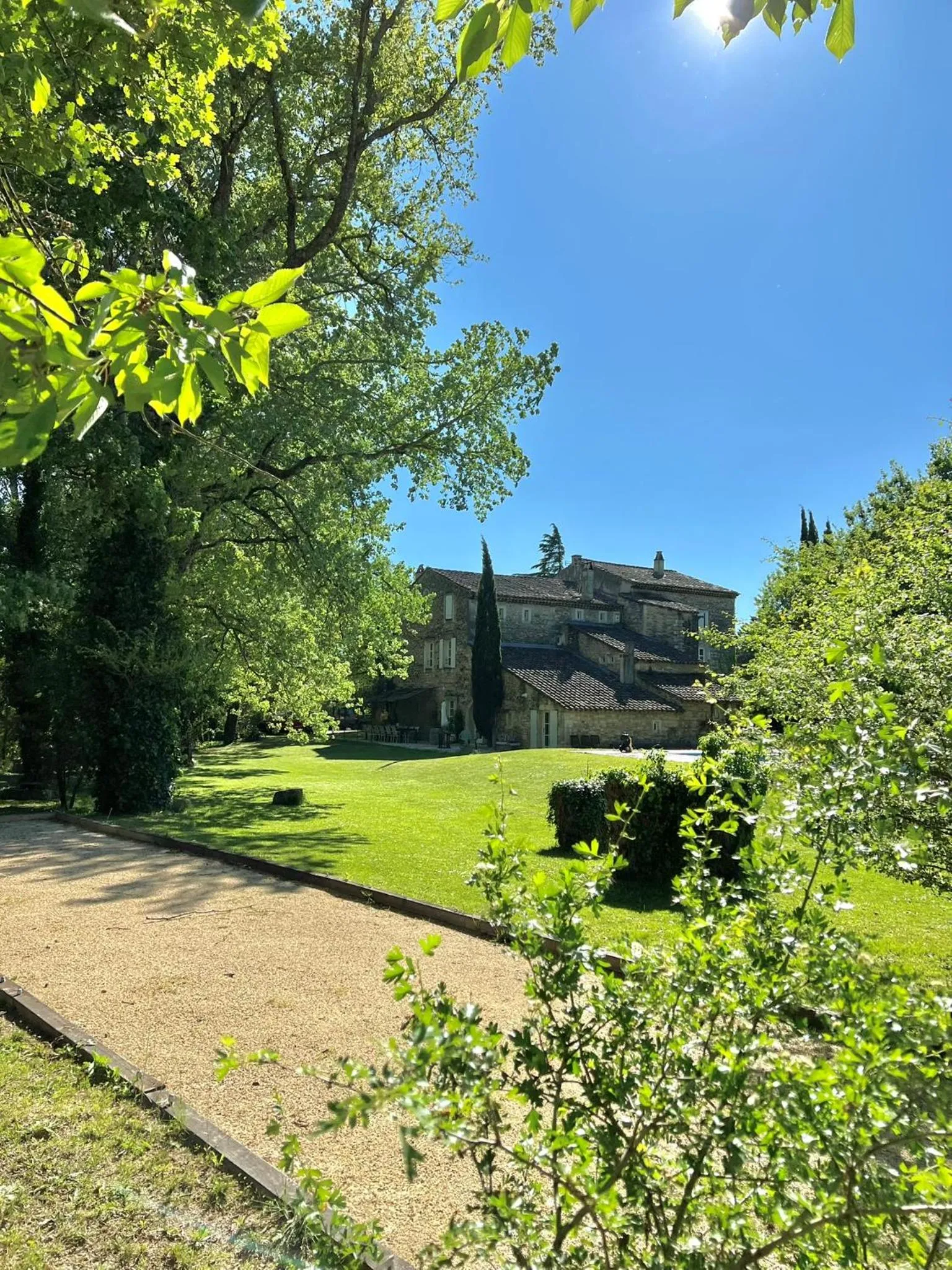 Garden in Le Moulin de Montségur