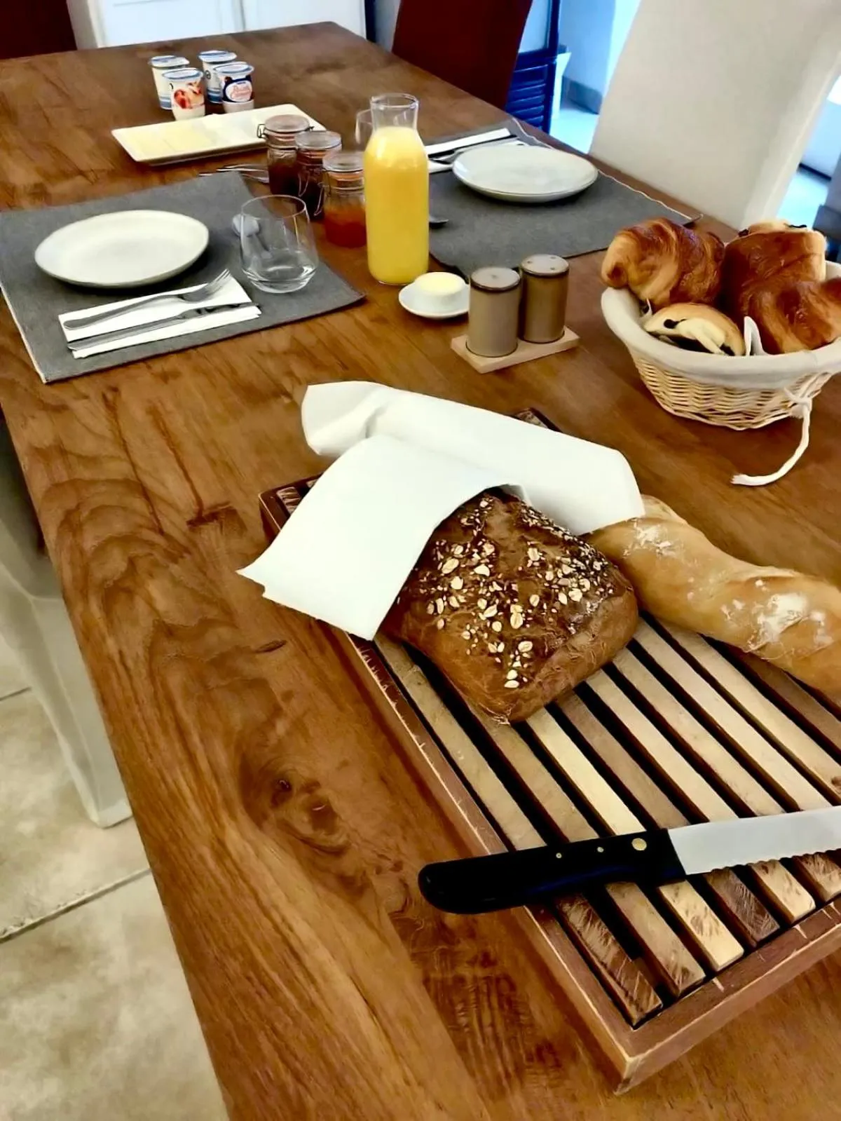 Breakfast in Le Moulin de Montségur