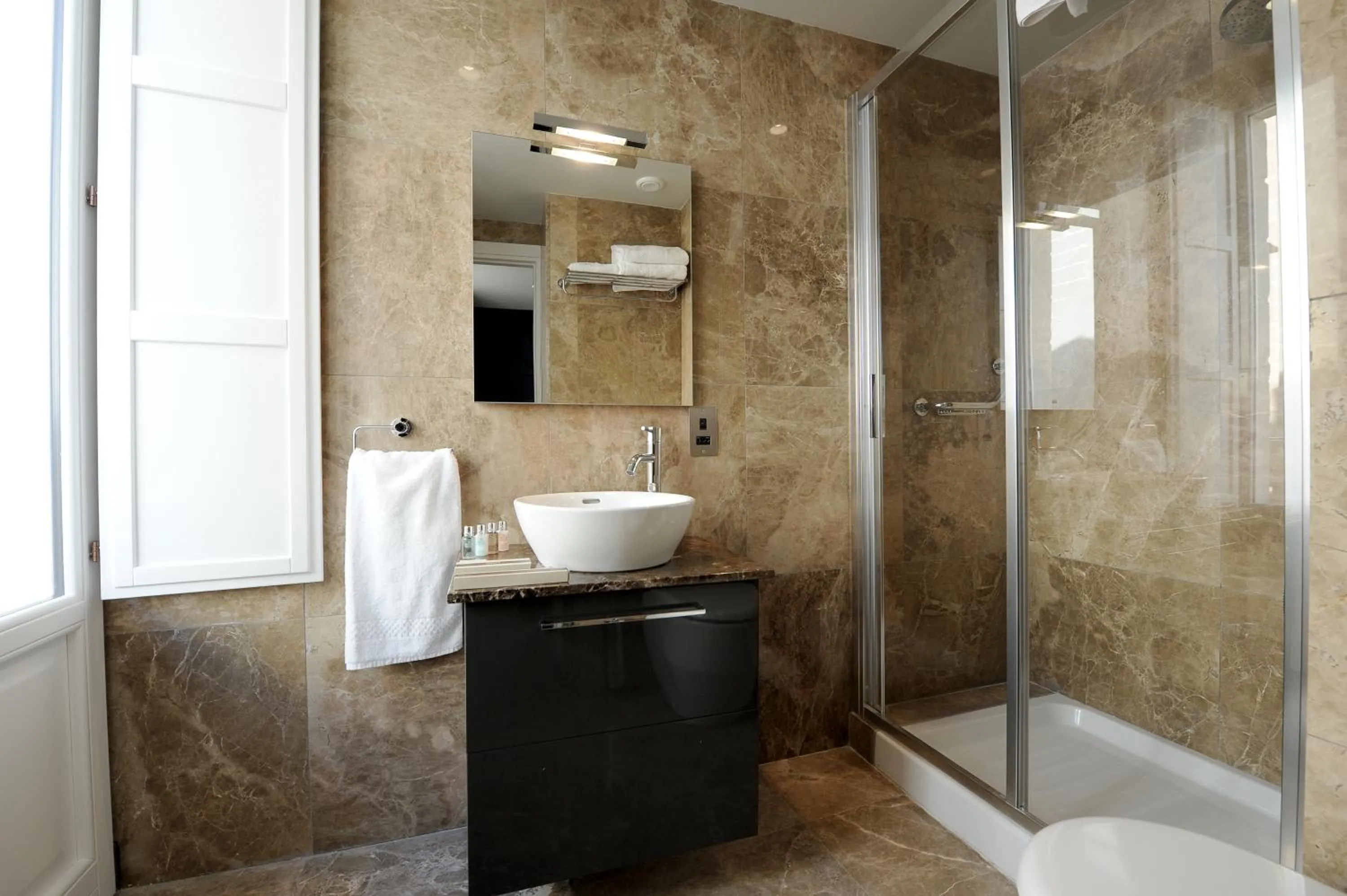 Shower in The Manoel Boutique Hotel