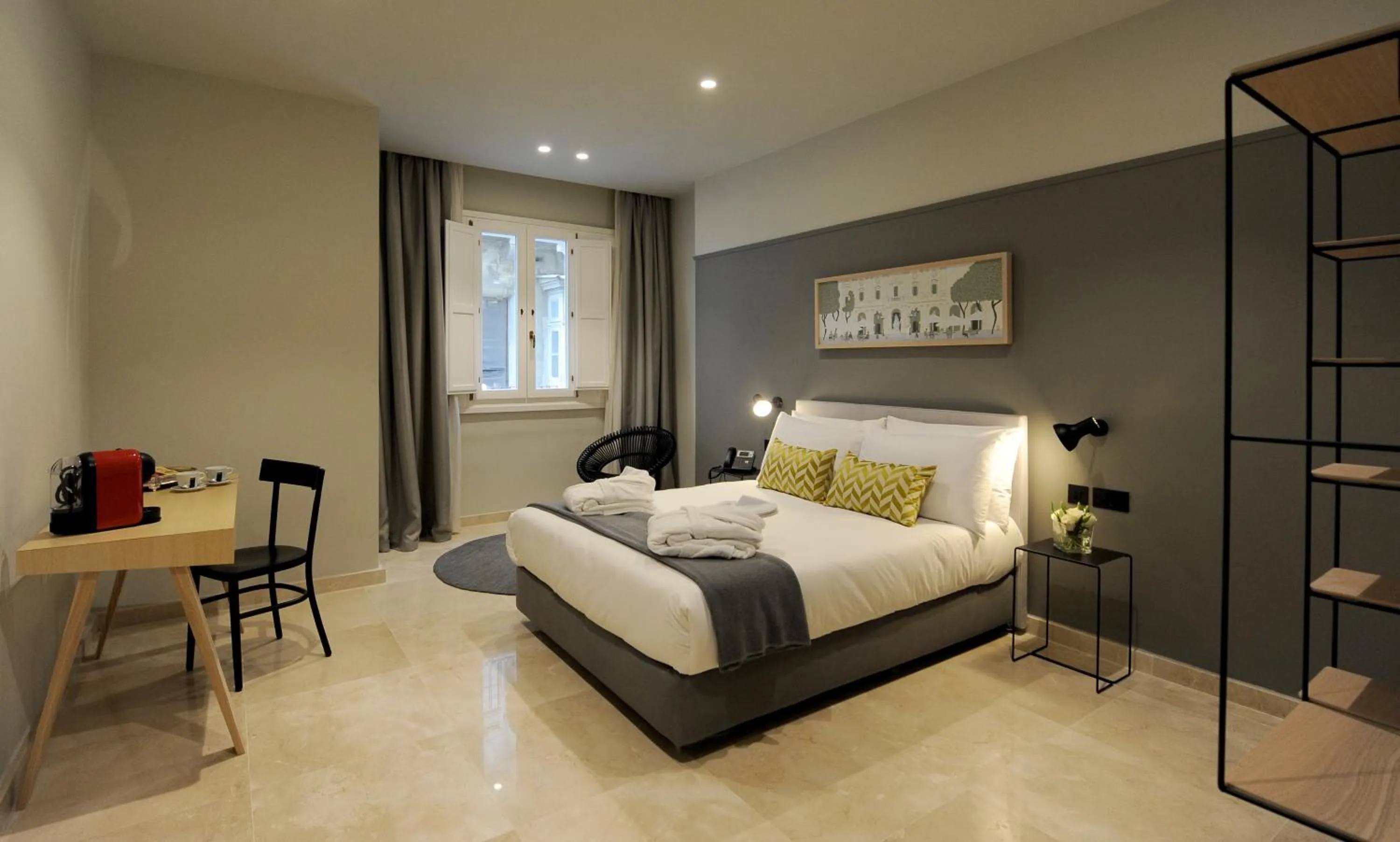 Shower, Bed in The Manoel Boutique Hotel