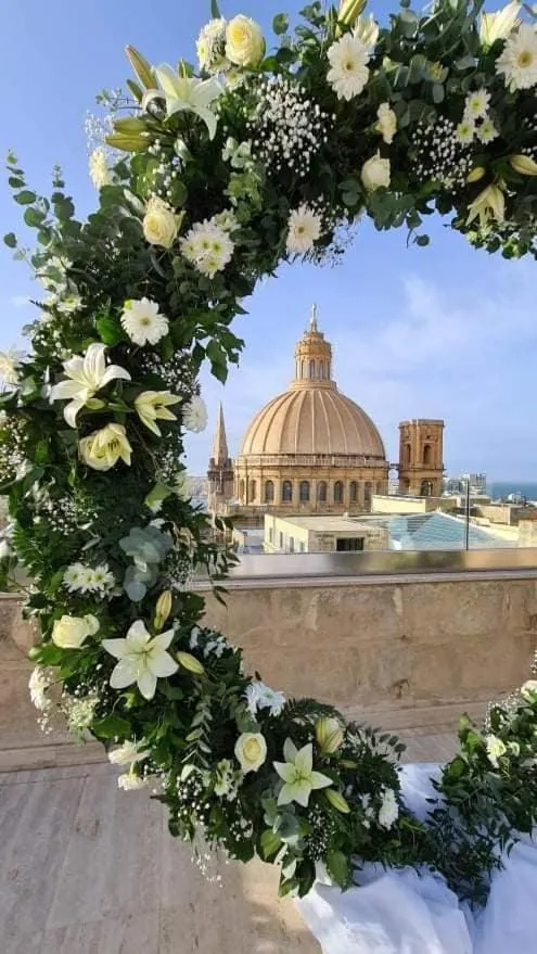 Balcony/Terrace in The Manoel Boutique Hotel