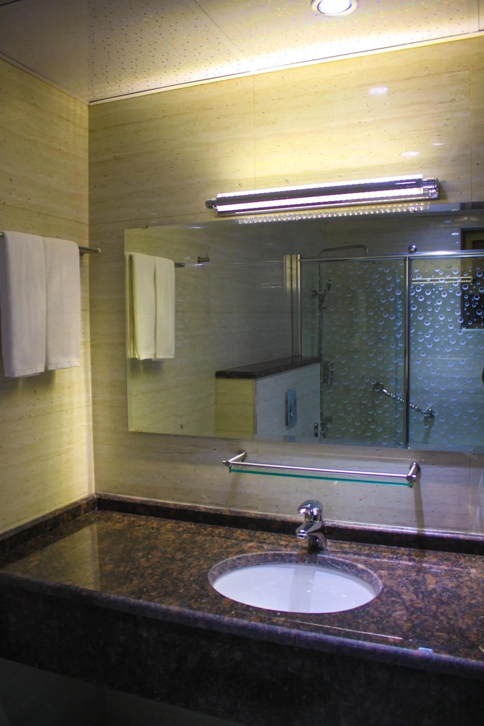 Bathroom in Qaser Al-Sultan Hotel Suites