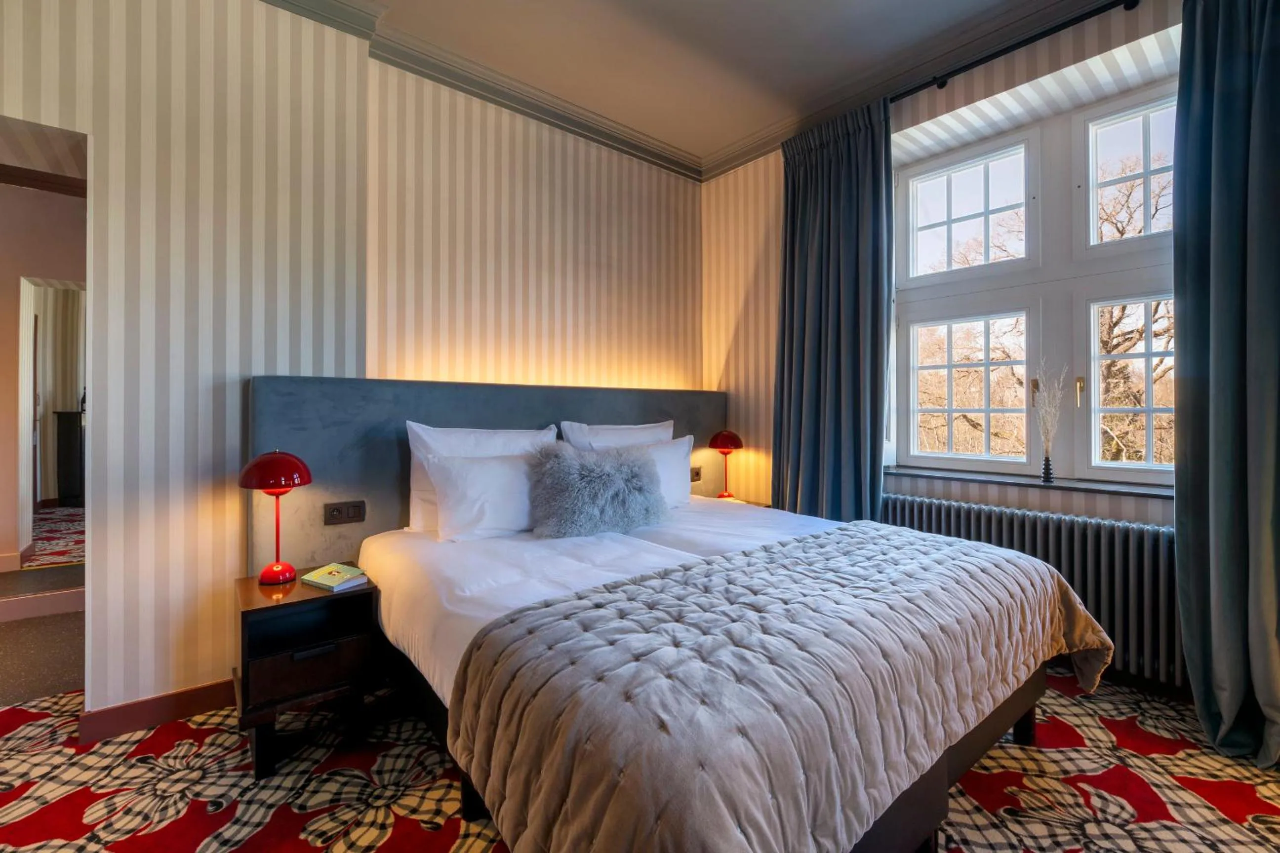 Bed in Manoir de Lébioles
