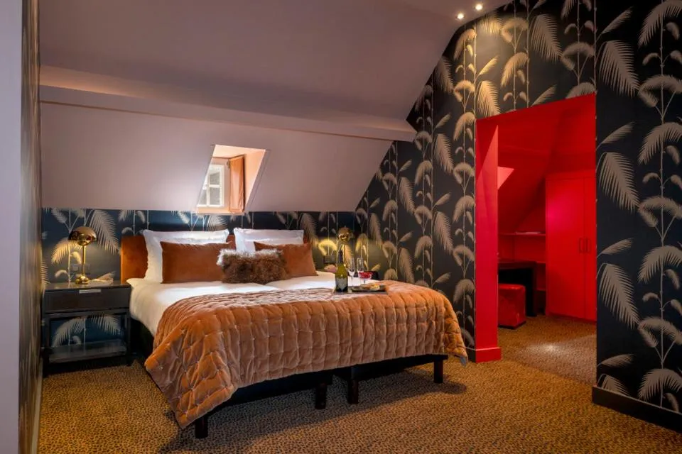 Bed in Manoir de Lébioles