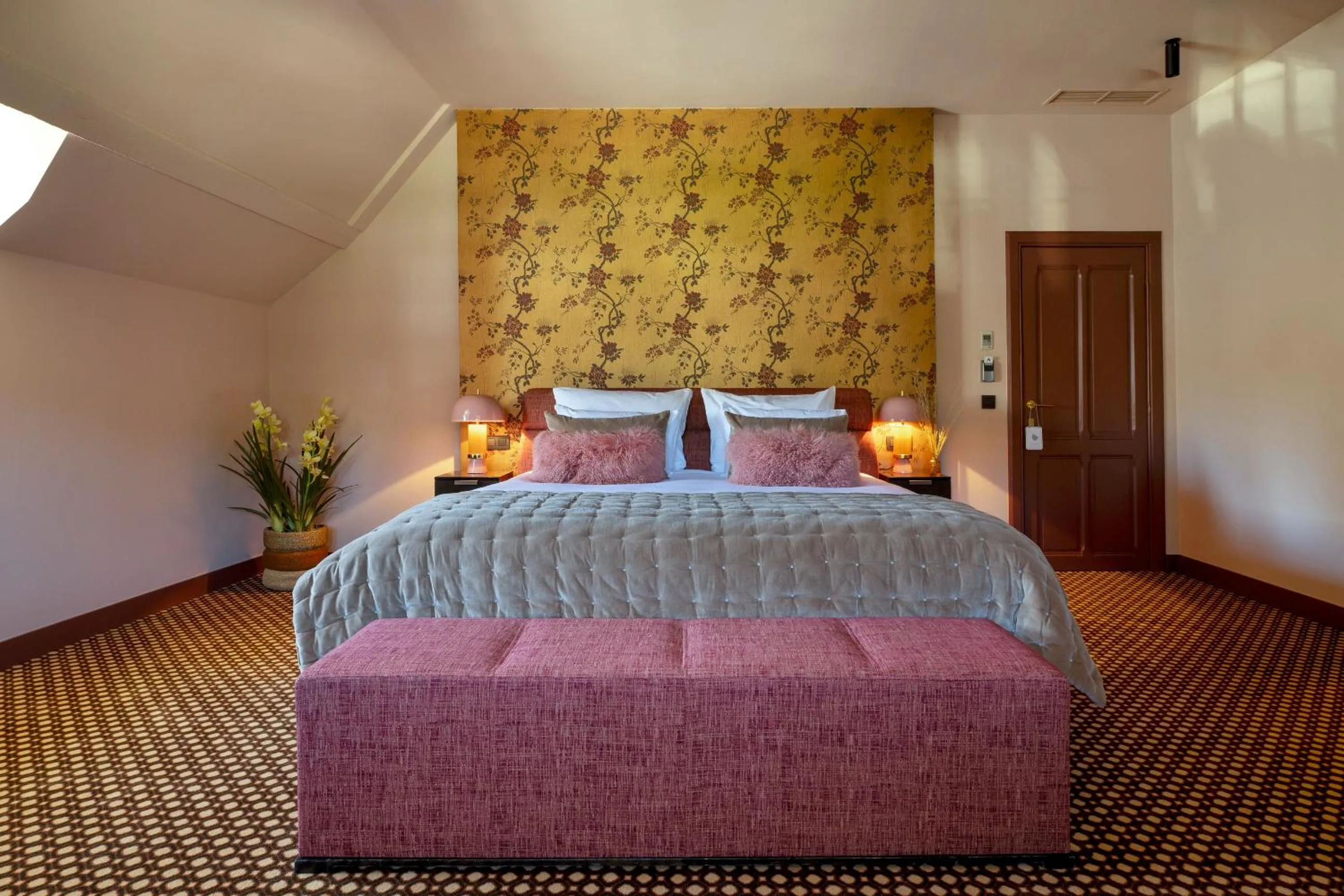 Bed in Manoir de Lébioles