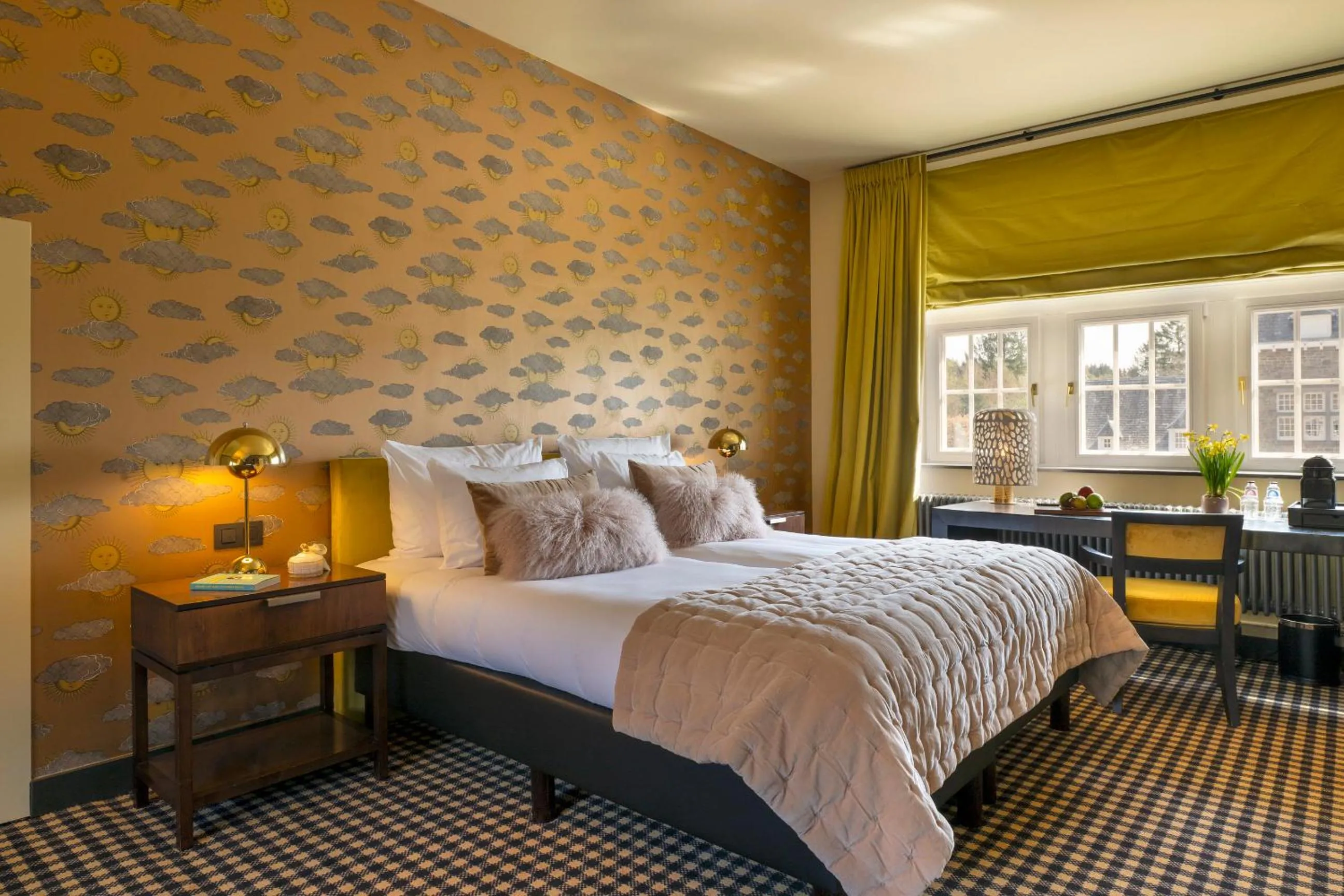 Bed in Manoir de Lébioles