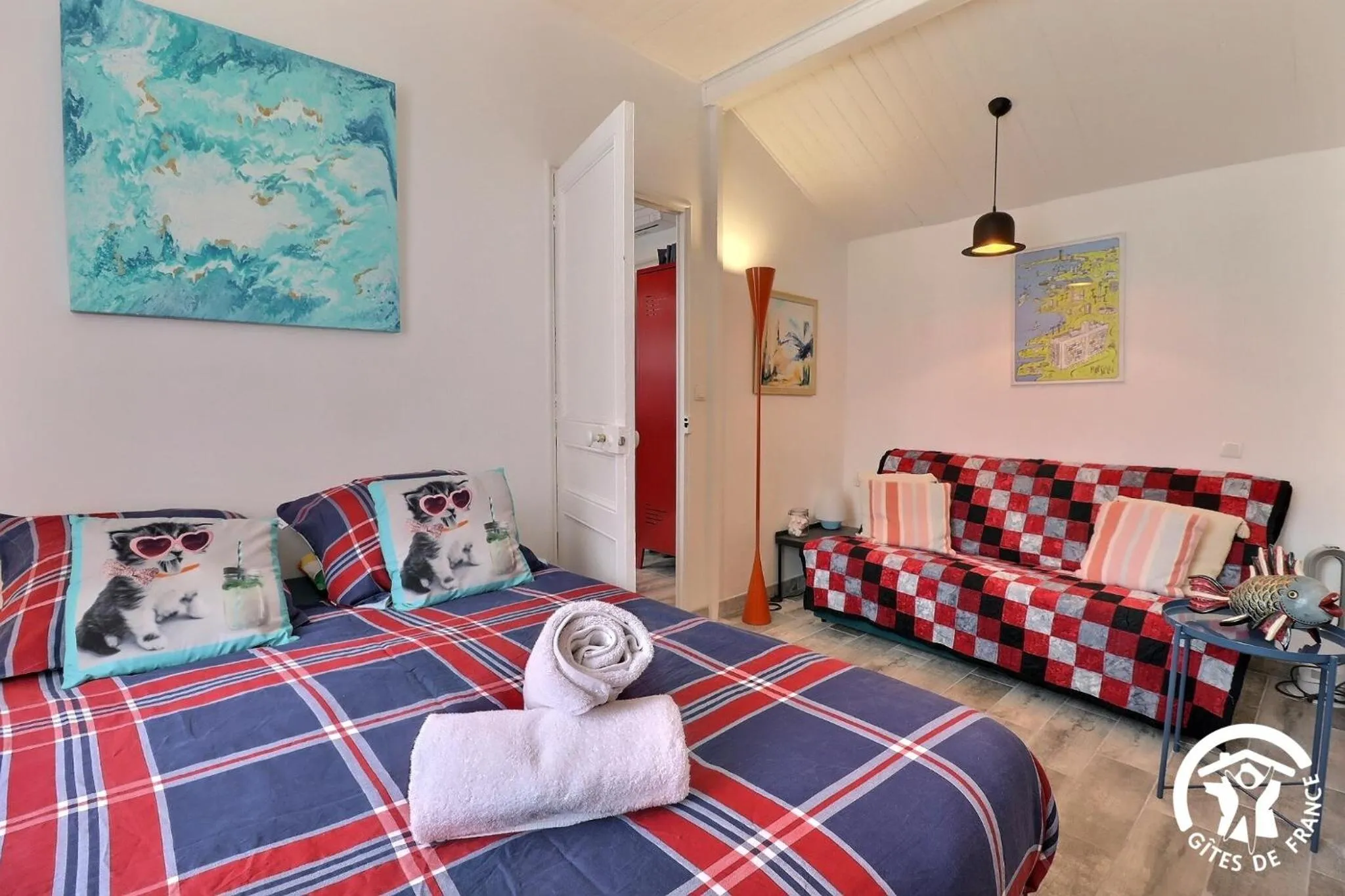 Bed in Casa Ammirati Marseille