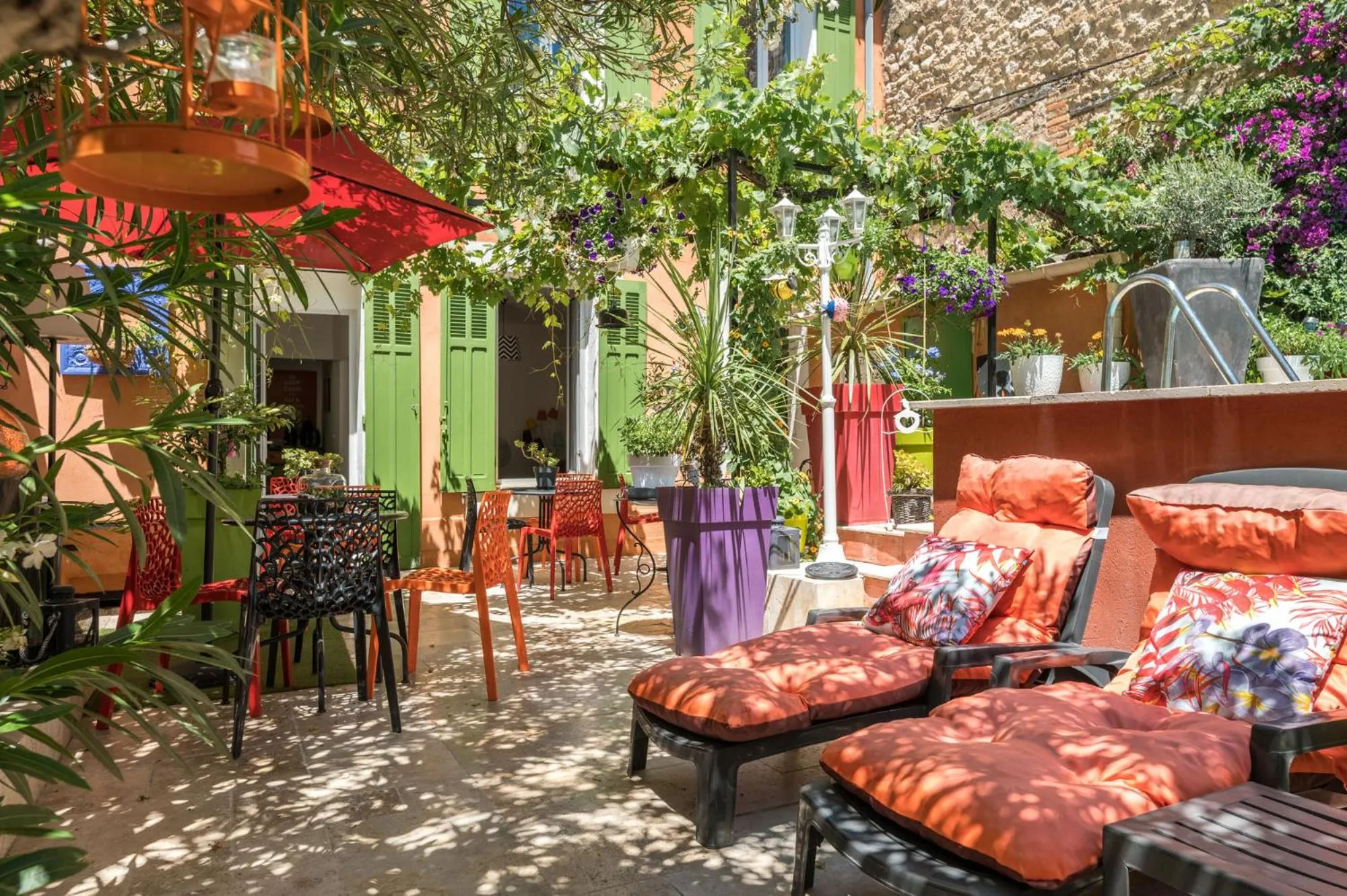 Patio in Casa Ammirati Marseille