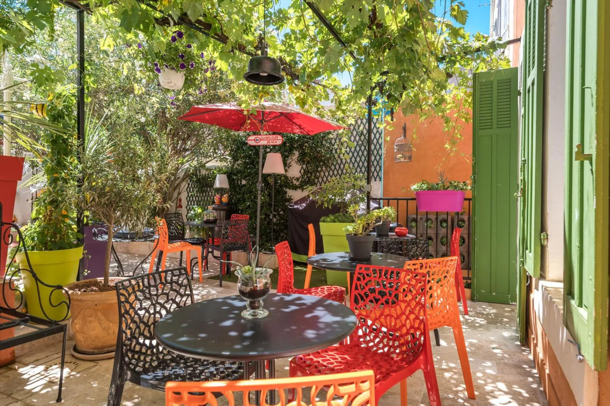 Patio in Casa Ammirati Marseille