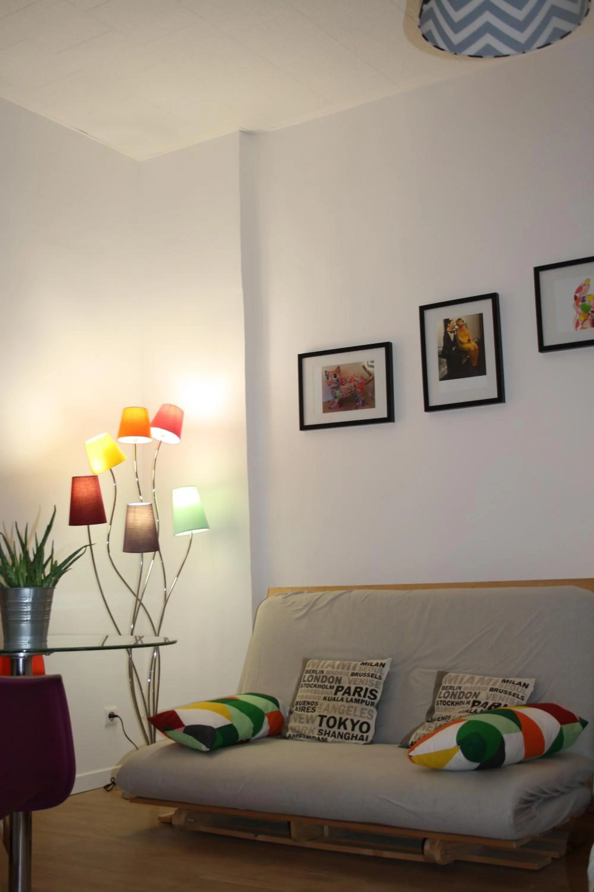 Living room in Casa Ammirati Marseille