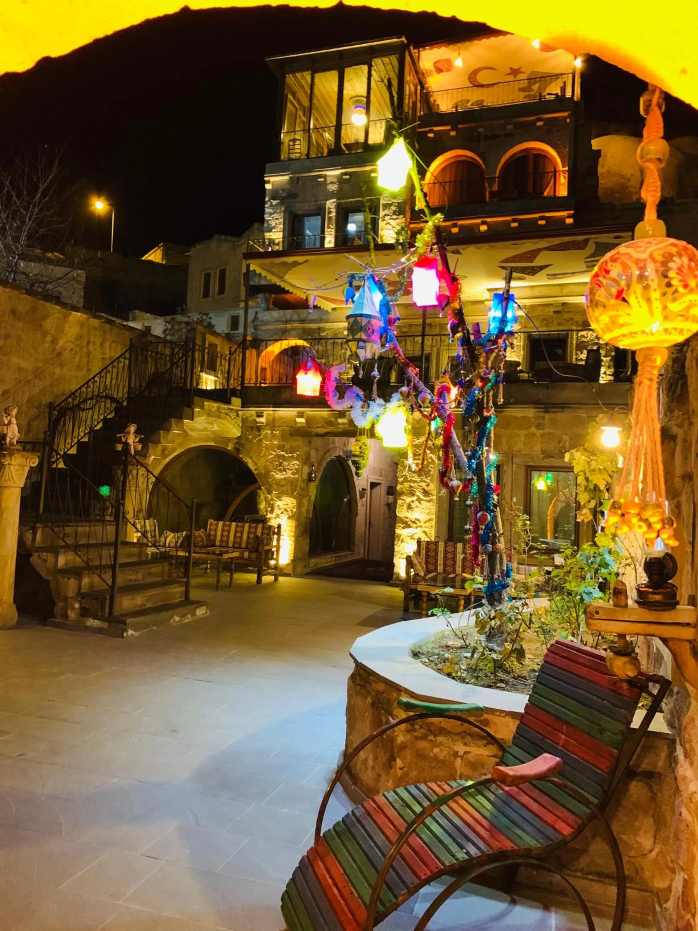 Patio in Angel Cave Suite
