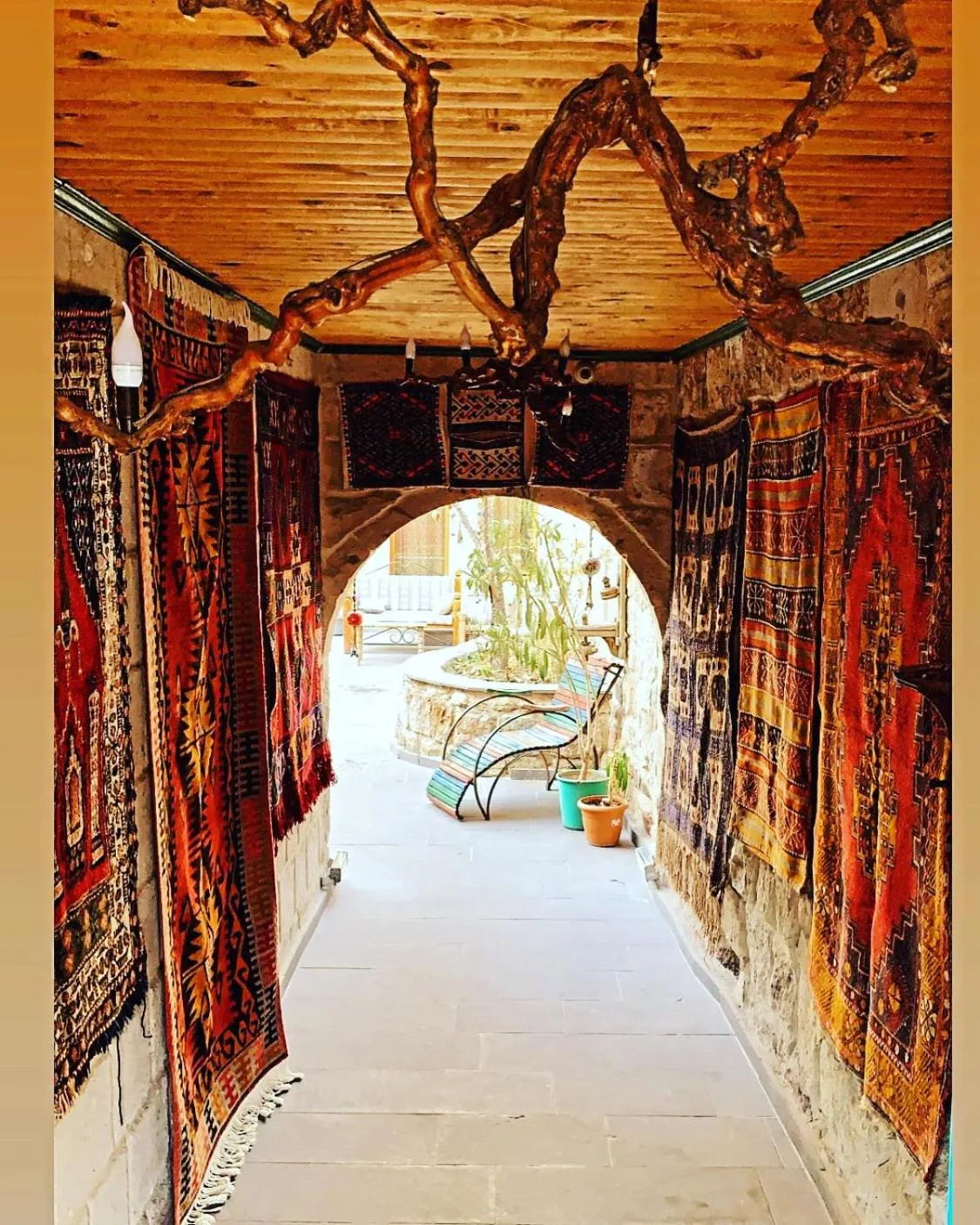 Patio in Angel Cave Suite