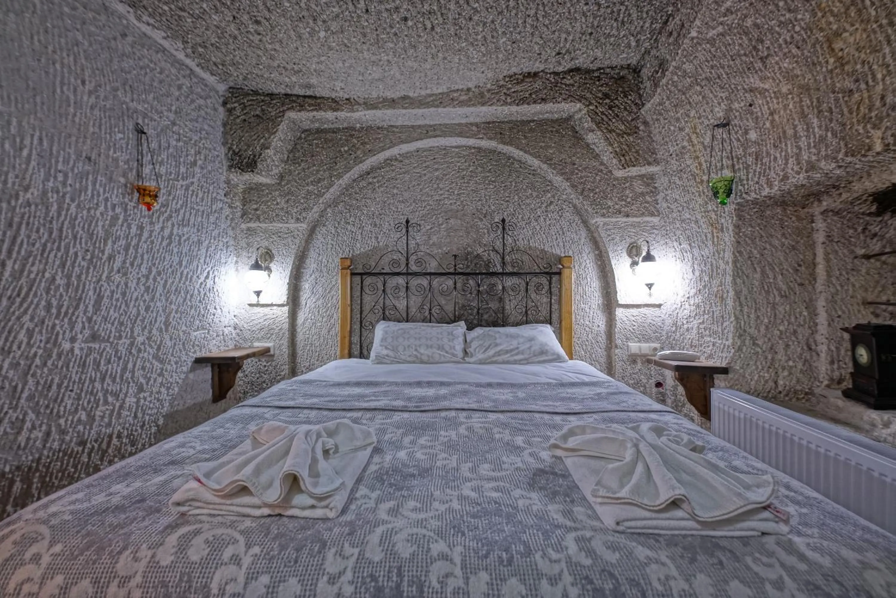 Bed in Angel Cave Suite