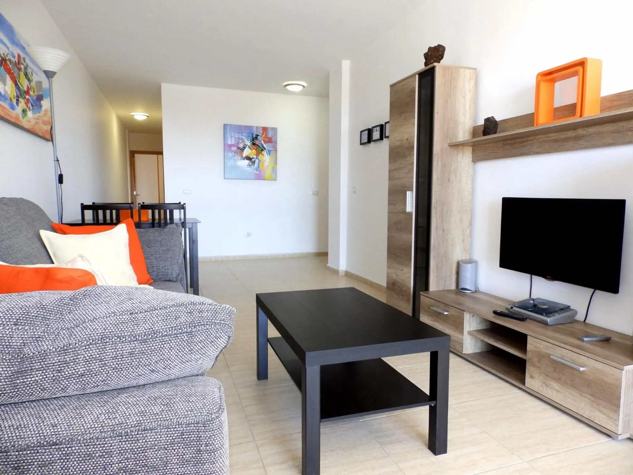 Living room in Apartamentos Medano - Oeste