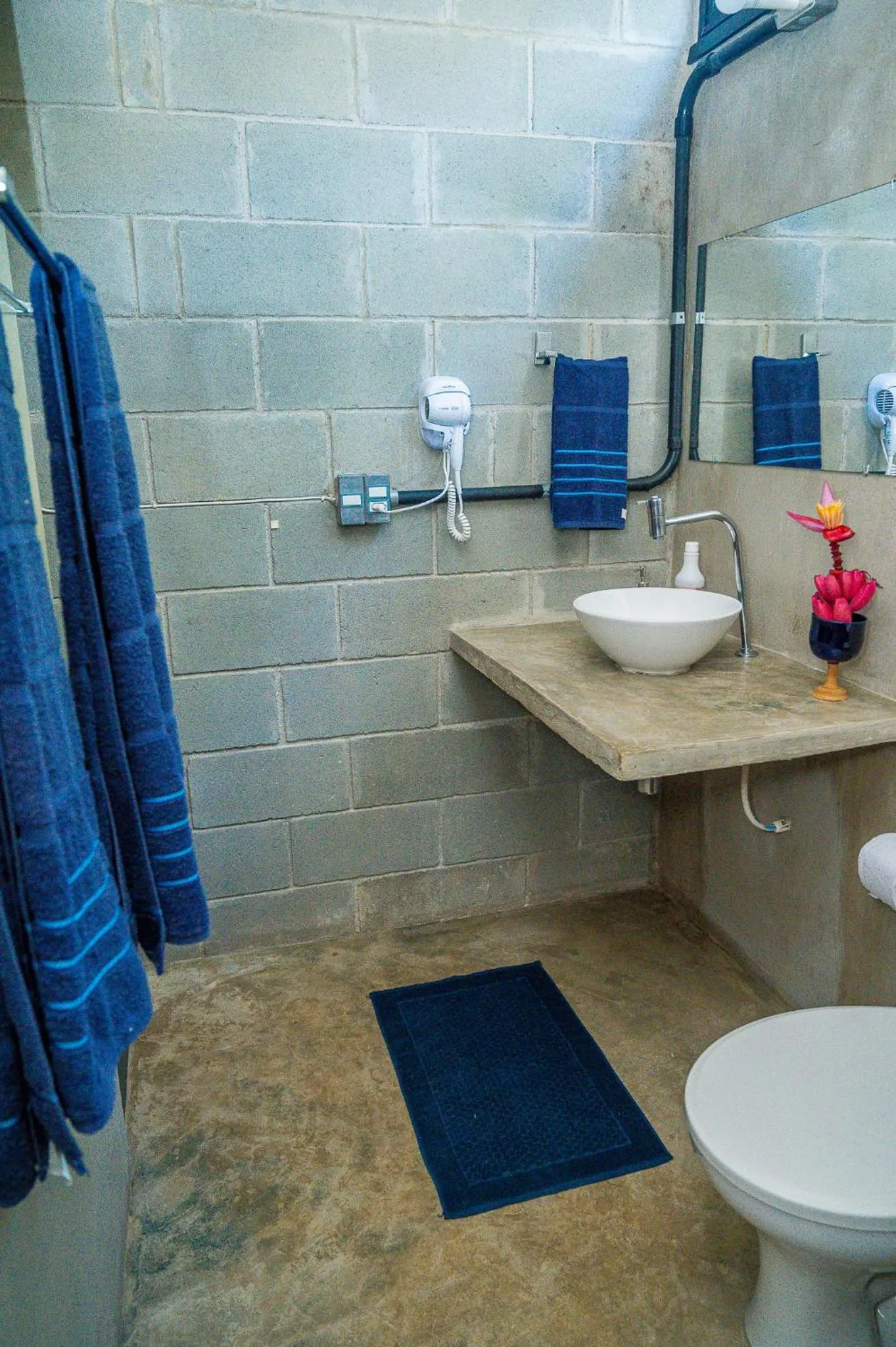 Bathroom in Casa do Pescador Camburi