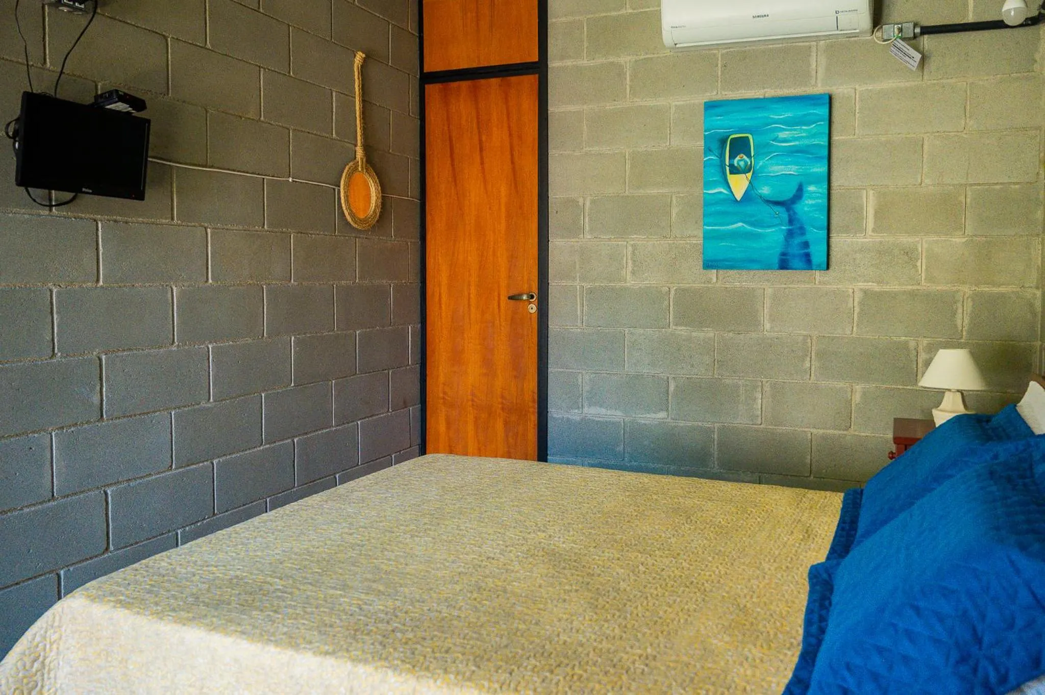 Photo of the whole room, Bed in Casa do Pescador Camburi