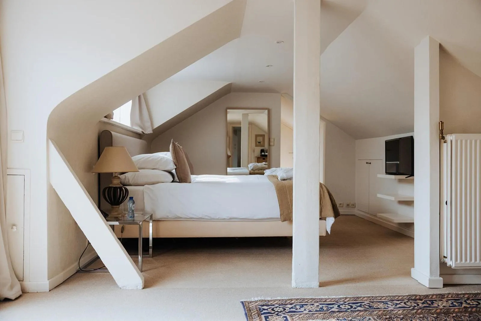 Bedroom, Bed in Hotel Lugano