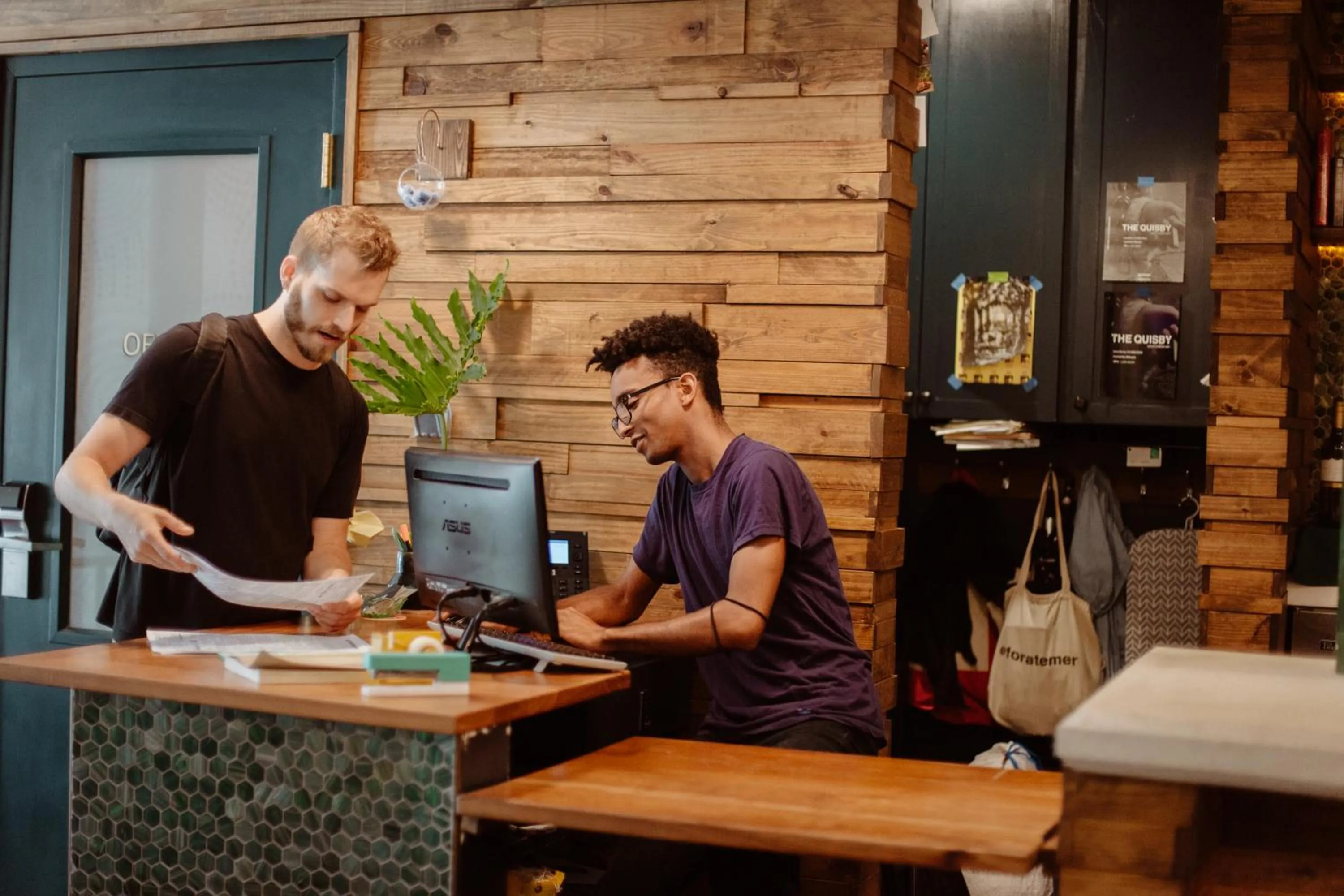 Lobby or reception in The Quisby