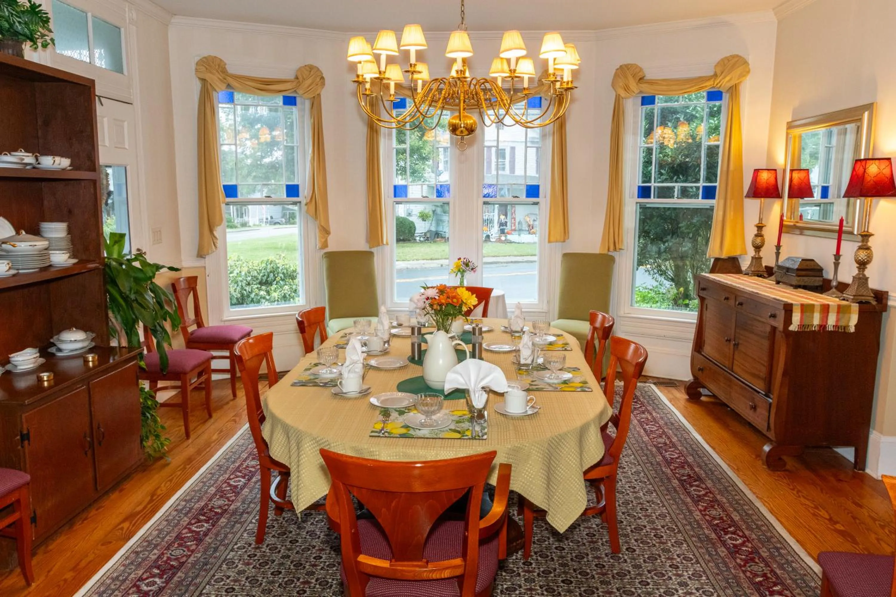 Living room in The Inn at Onancock