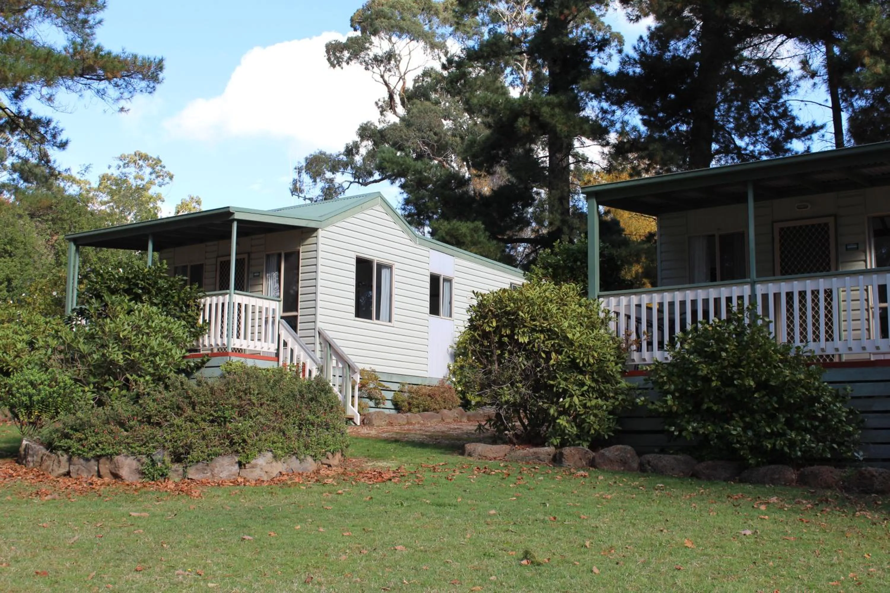 Property building in Daylesford Holiday Park