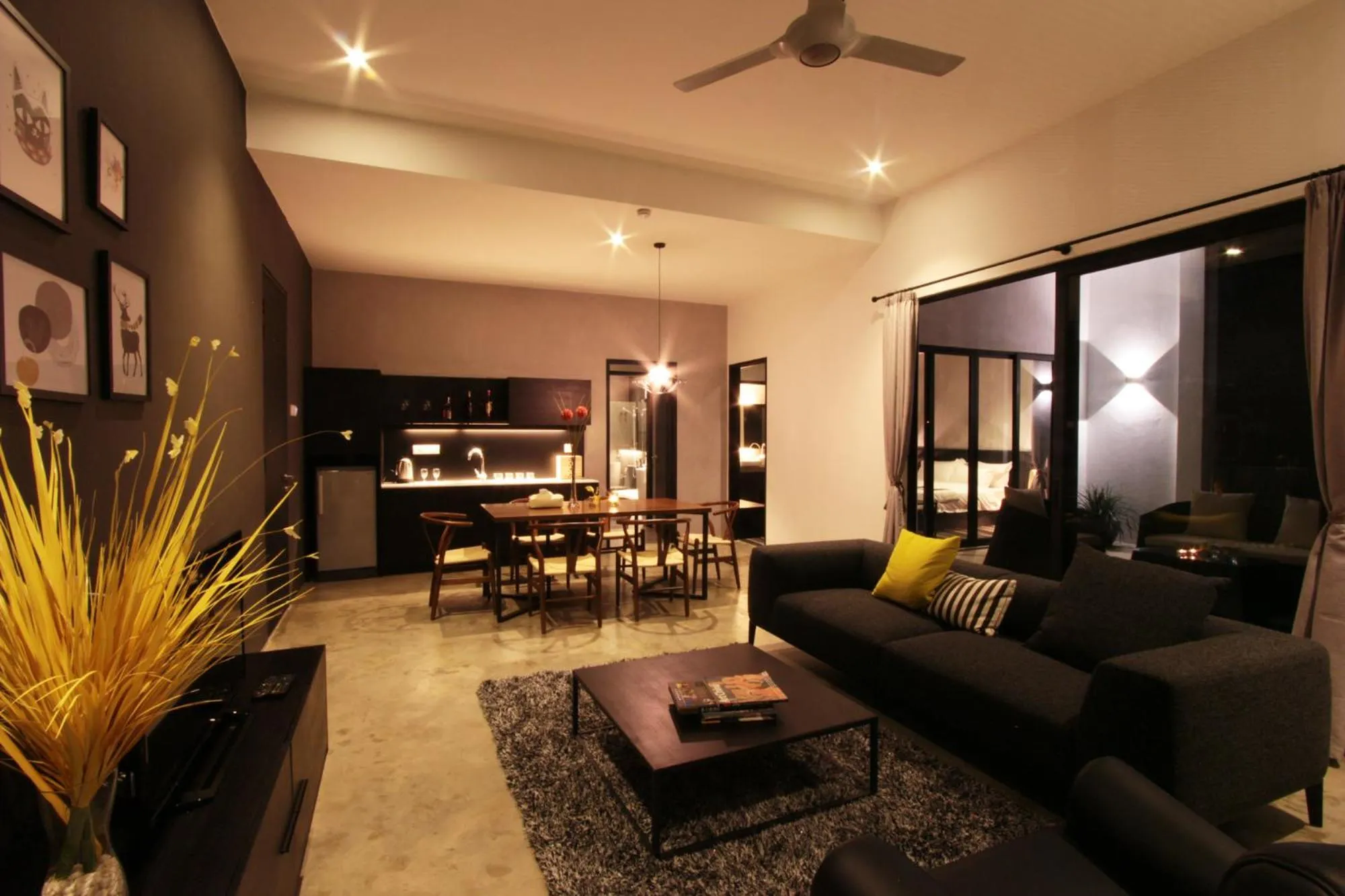 Living room in Villa Lot 1638