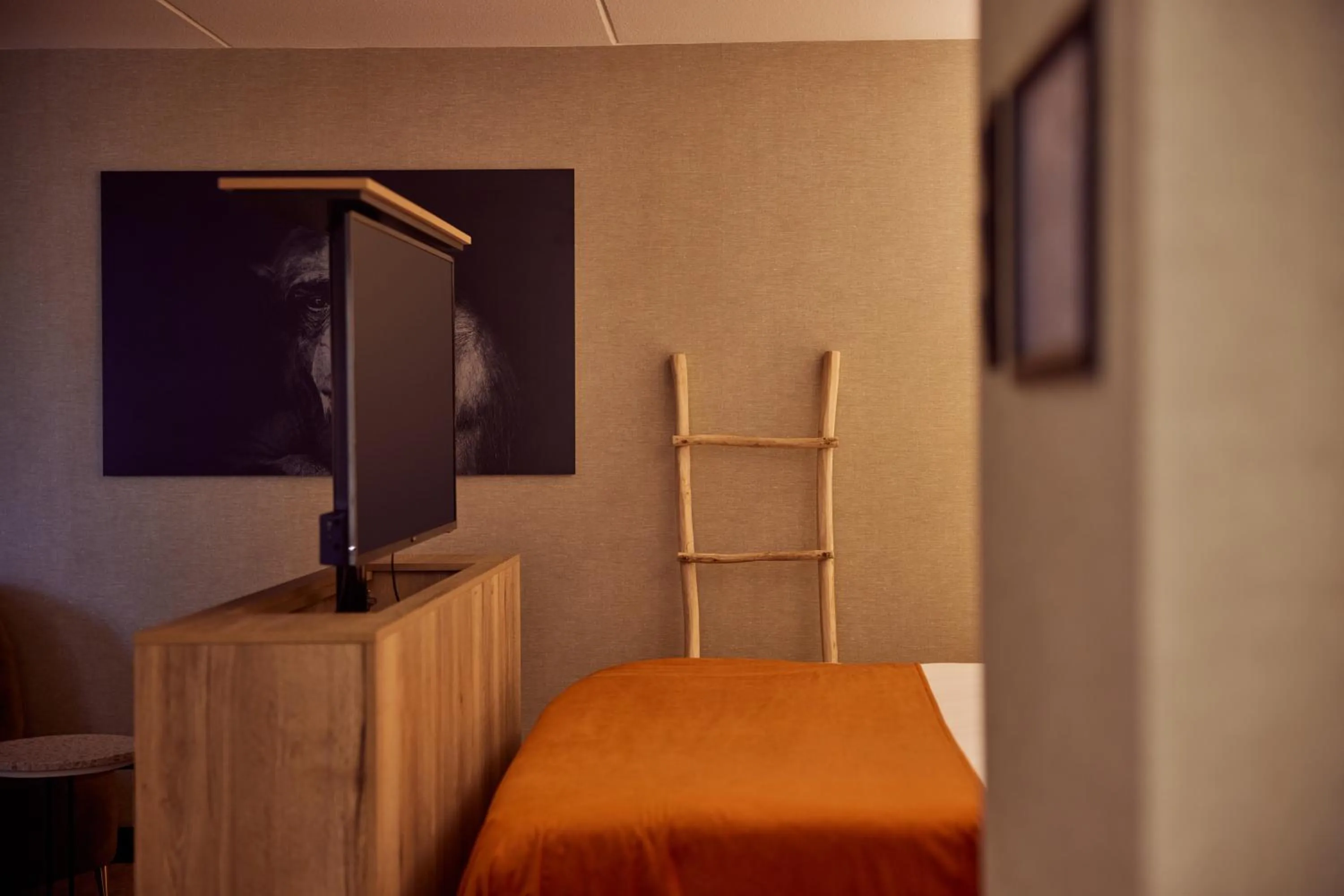 Bed in Van der Valk Hotel Dennenhof