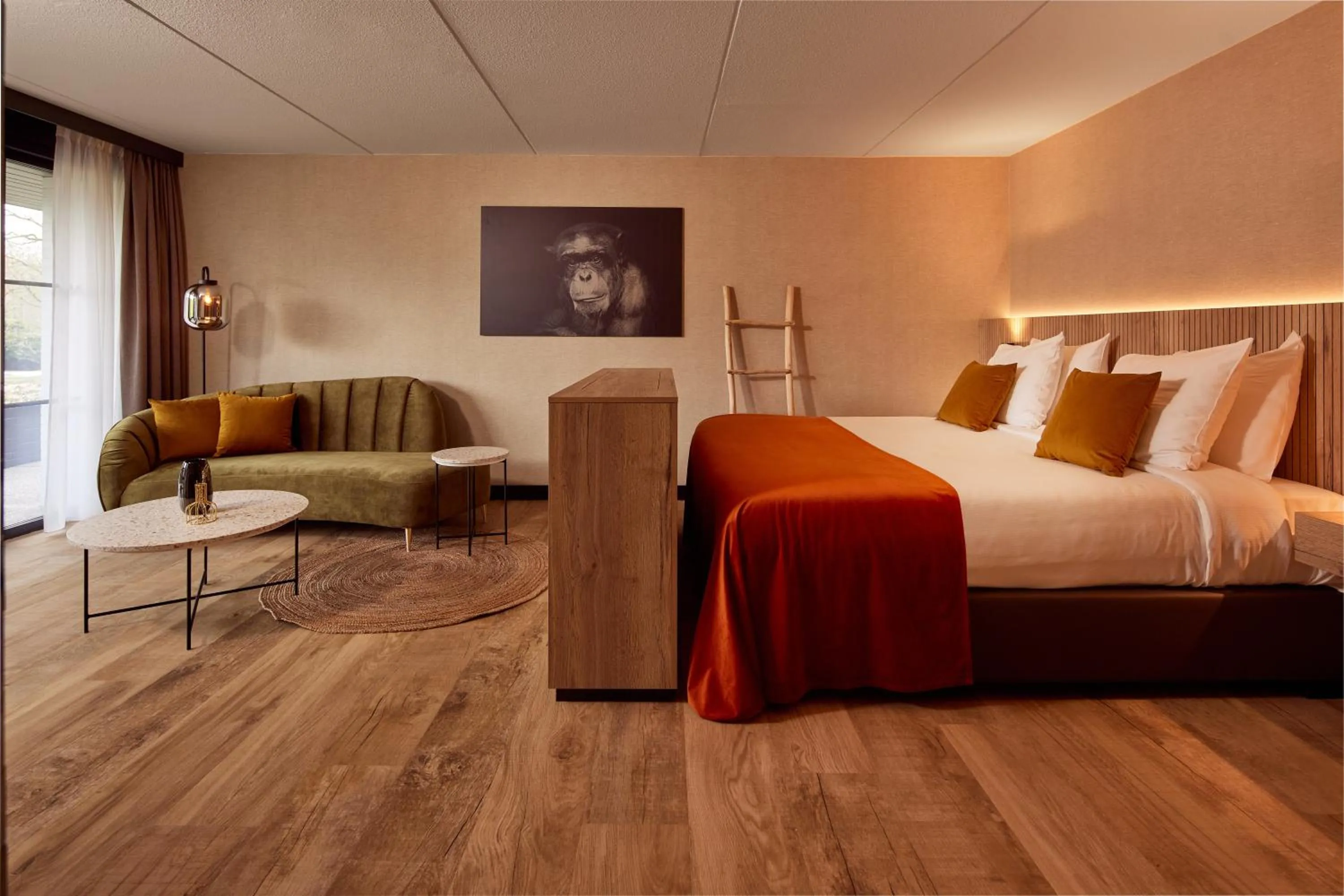 Bed in Van der Valk Hotel Dennenhof